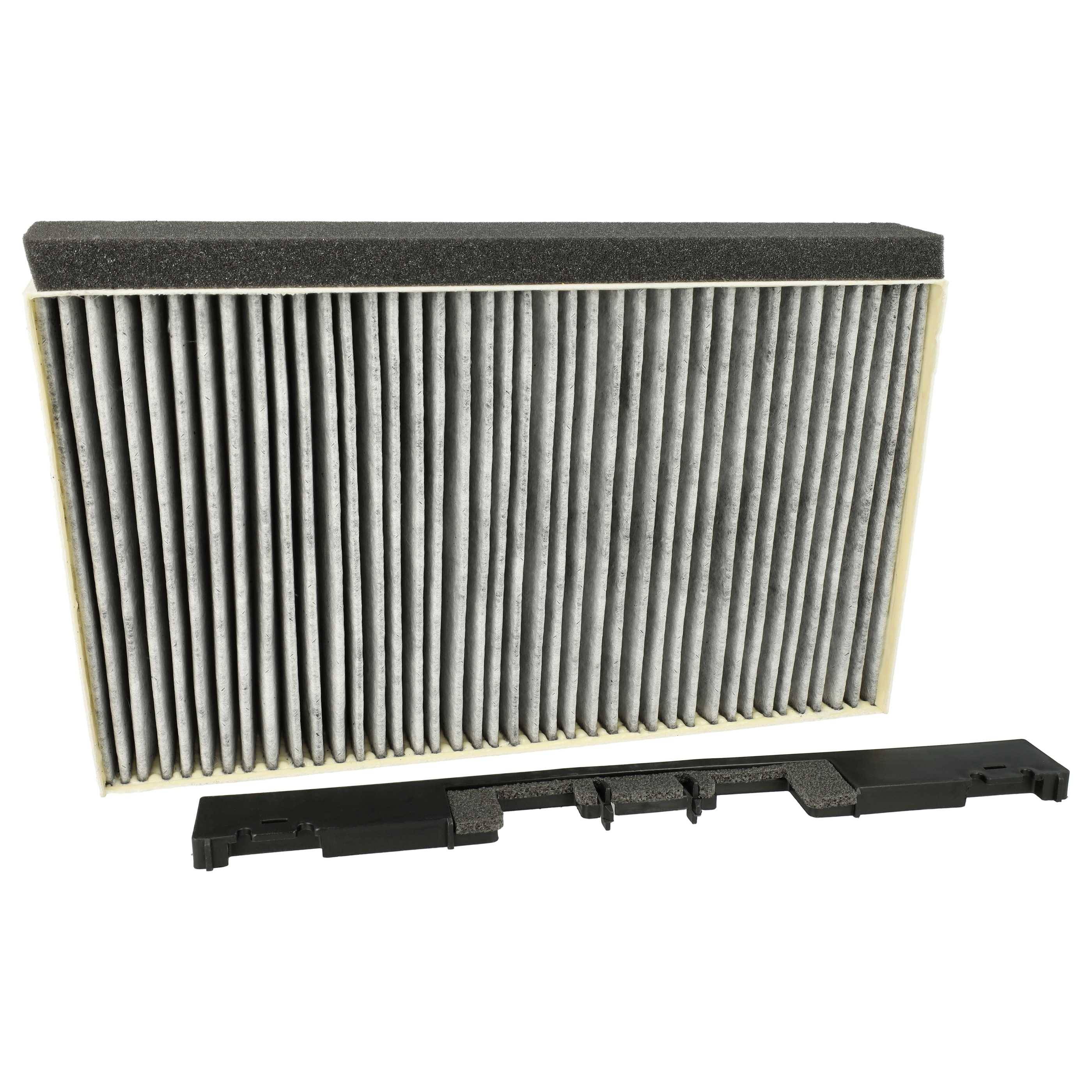 vhbw Aktivkohlefilter kompatibel mit Bosch DWB097A51/03, DWB097A51/04, DWB097A52, DWB097A52/01, DWB097A51/01, DWB097A51/02 Dunstabzugshaube