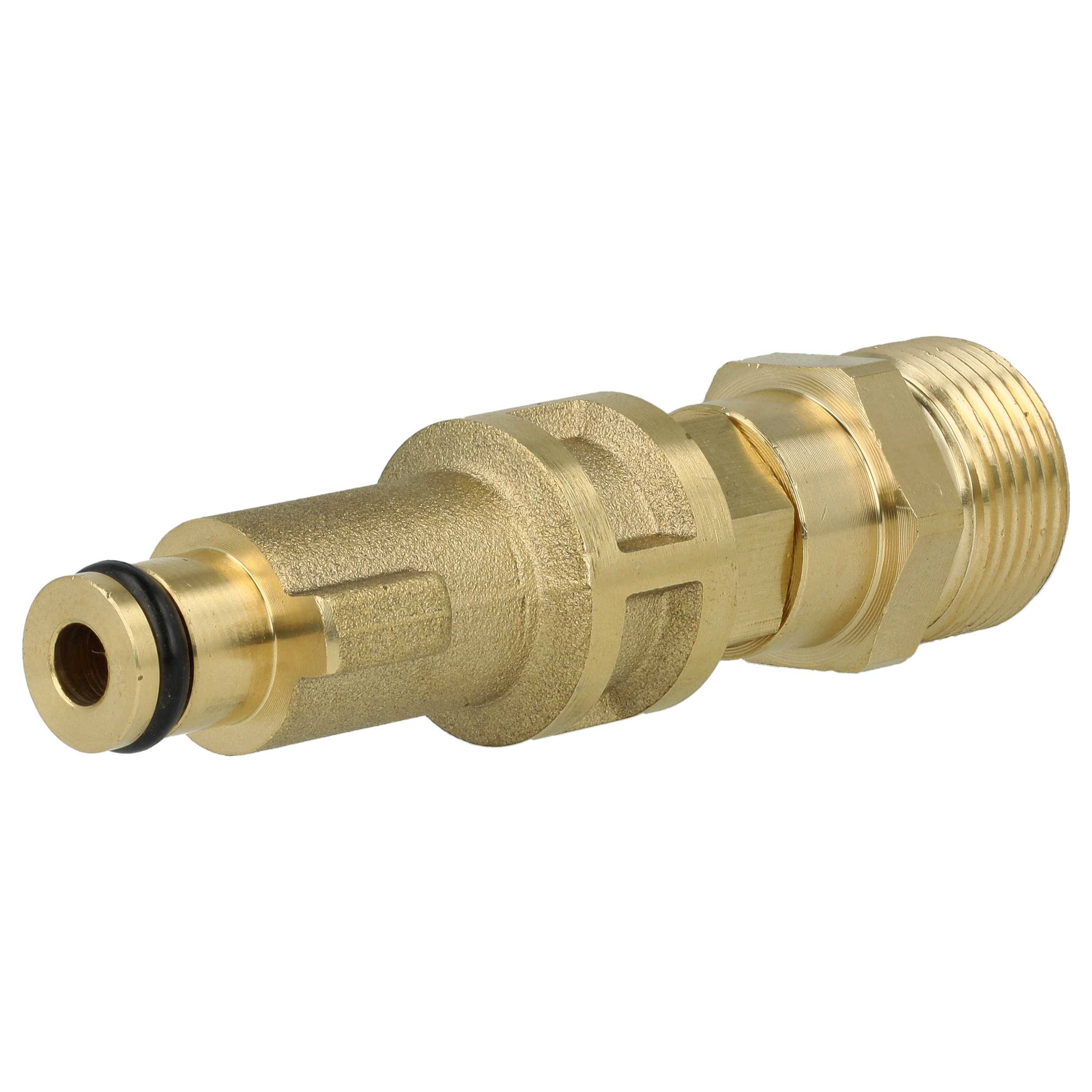 vhbw Adapter Bajonett auf M22 Gewinde kompatibel mit Bosch Aquatak 1250 Plus, 1200 Plus, 1500 Plus Hochdruckreiniger - Schnellkupplung