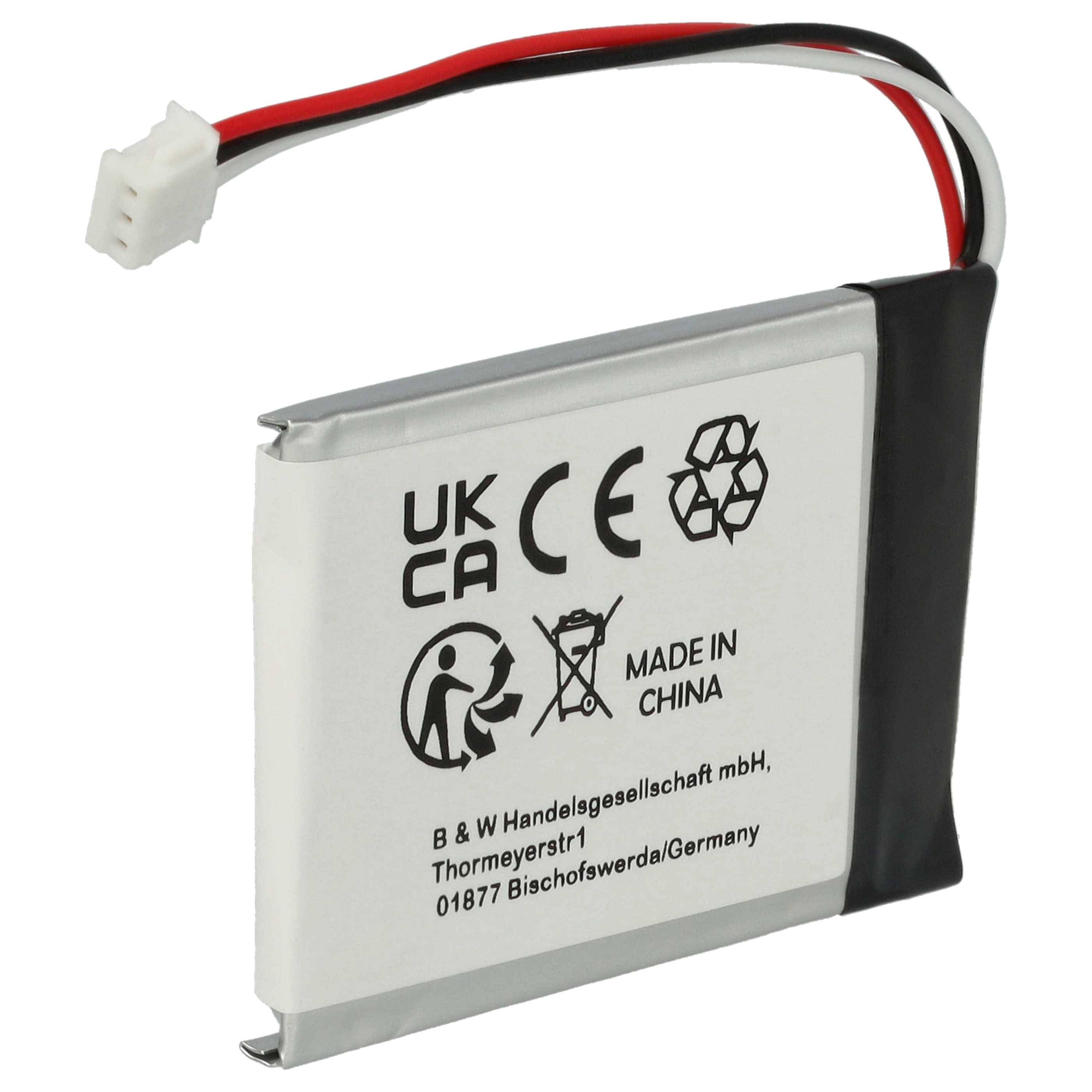 vhbw Akku Ersatz für Philips 5-2762, 5-2770 für schnurlos Festnetz Telefon (500 mAh, 3,7 V, Li-Ion)