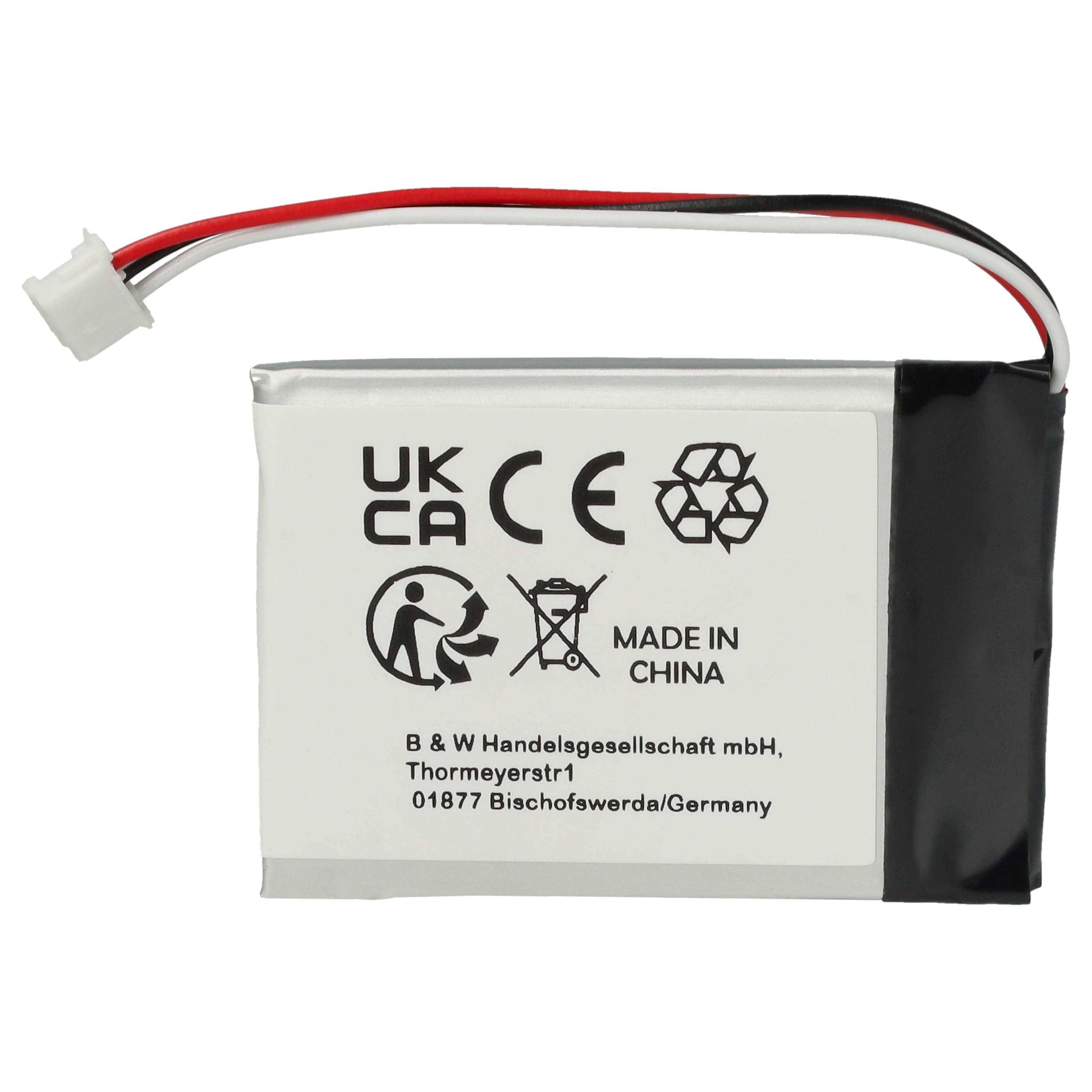 vhbw Akku Ersatz für Philips 5-2762, 5-2770 für schnurlos Festnetz Telefon (500 mAh, 3,7 V, Li-Ion)