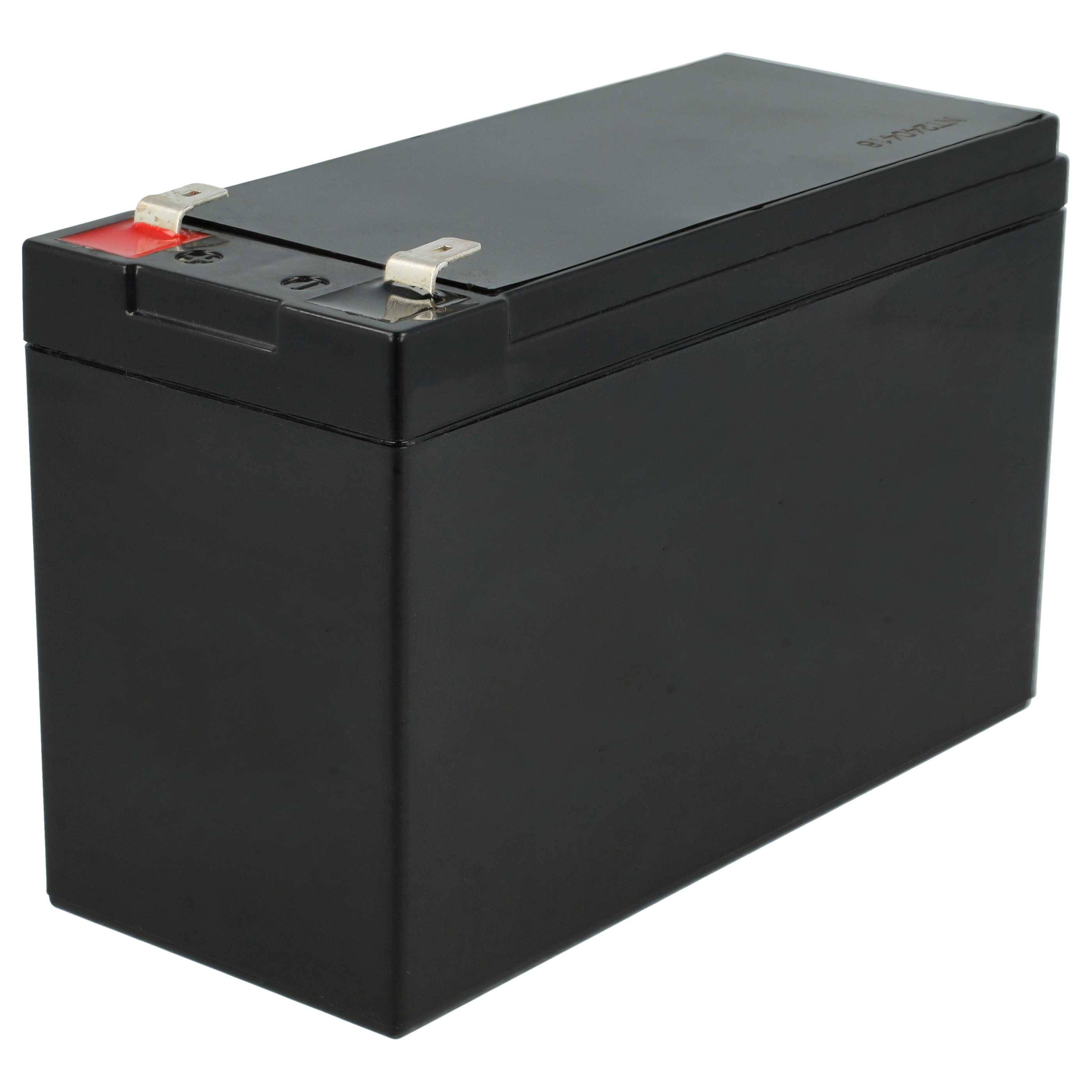 vhbw Akku kompatibel mit Daitem 502-27D, 510-27D, 500-27D USV (7,2 Ah, 12 V, AGM)