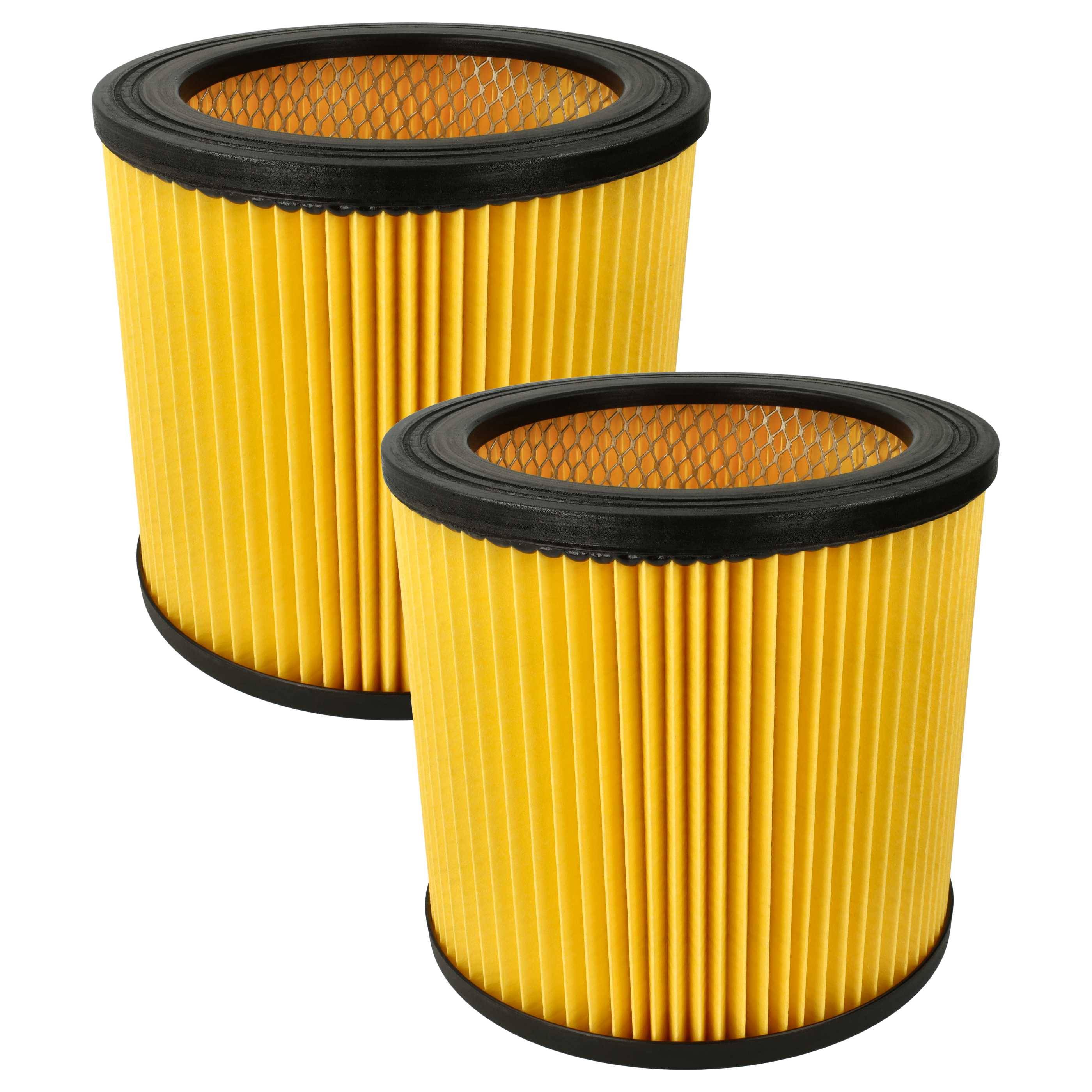 vhbw 2x Patronenfilter Ersatz für BAMATO AB110FP für Absauganlage - HEPA Ersatz-Filter, 18,2 x 16,8 cm