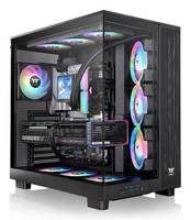 Thermaltake View 380 XL TG ARGB Mid Tower ATX Gehäuse Sichtfenster schwarz -•