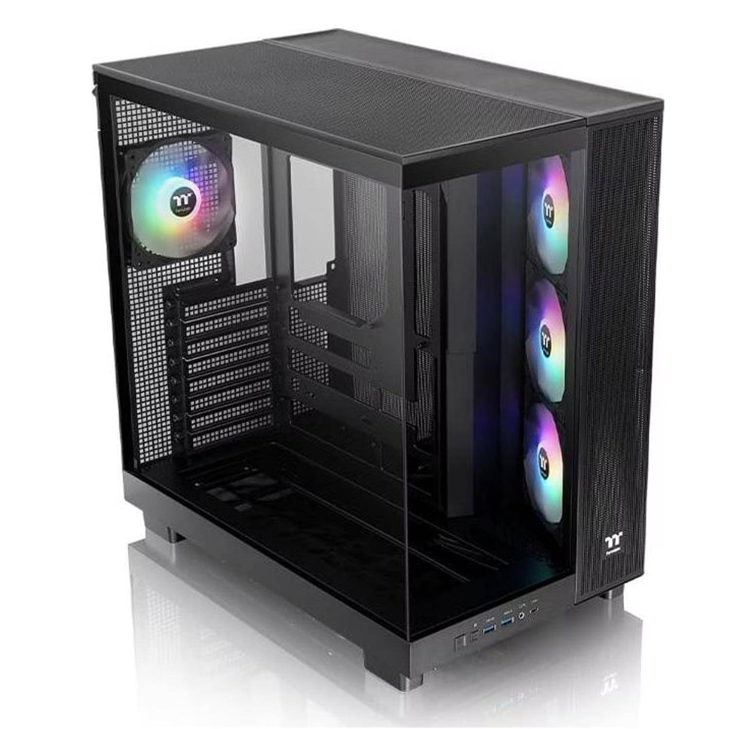 Thermaltake View 380 XL TG ARGB Mid-Tower-Gehäuse schwarz