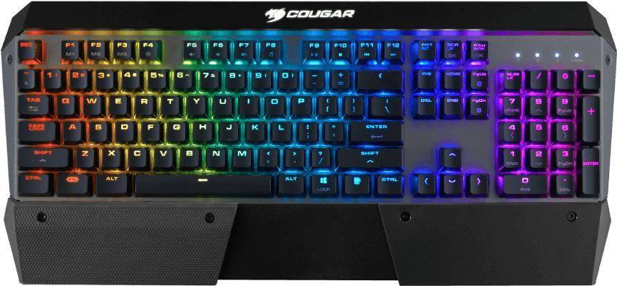 COUGAR Gaming Tastatur Attack X3 RGB Mech. Cherry MX silber Eingabe / Ausgabe Mäuse & Tastaturen