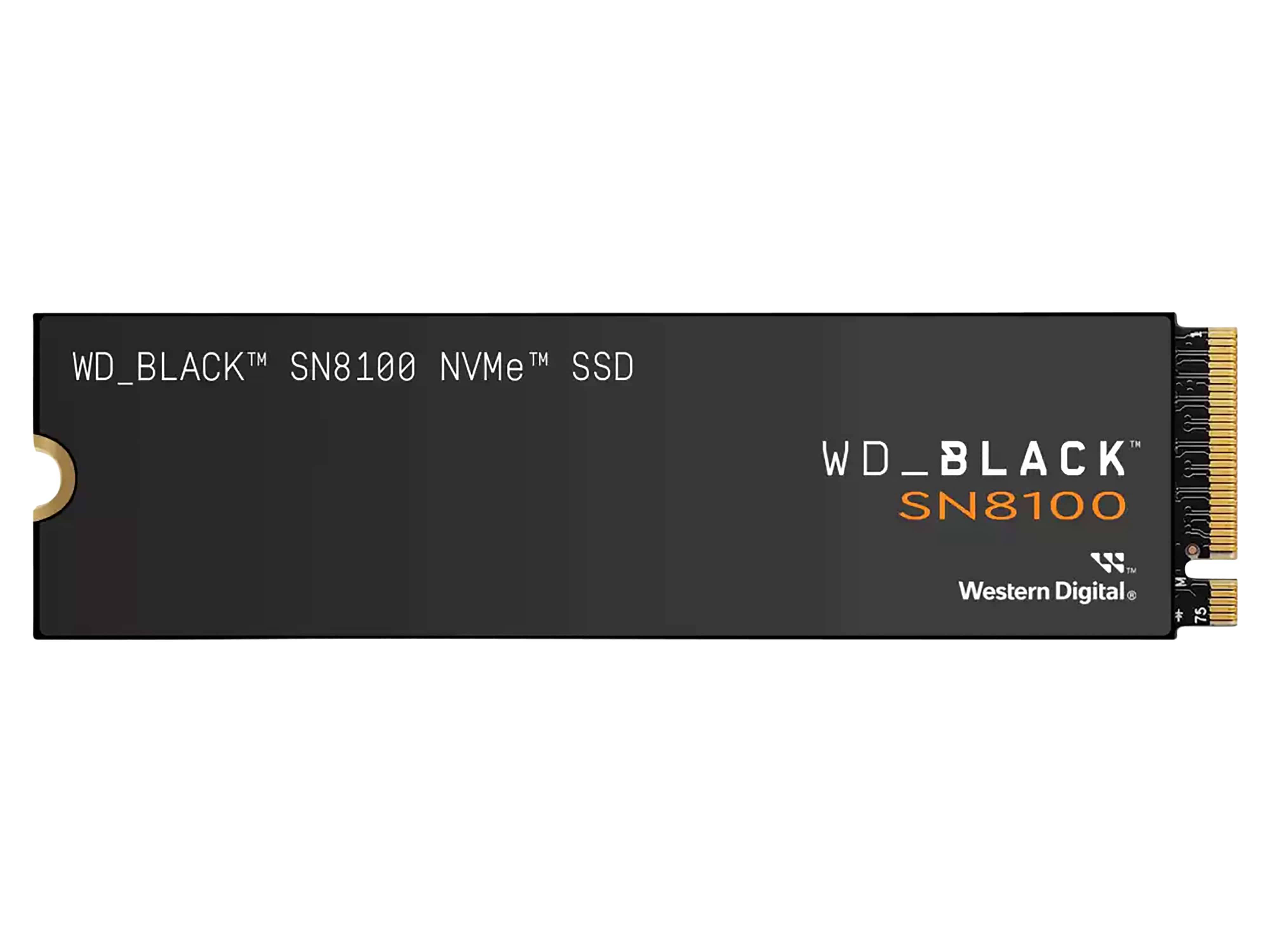WD_BLACK SN8100 WDS400T1X0M-00CMT0 - SSD - verschlüsselt - 4 TB - intern - M.2 2280 - PCI Express 5.0 x4 (NVMe)
