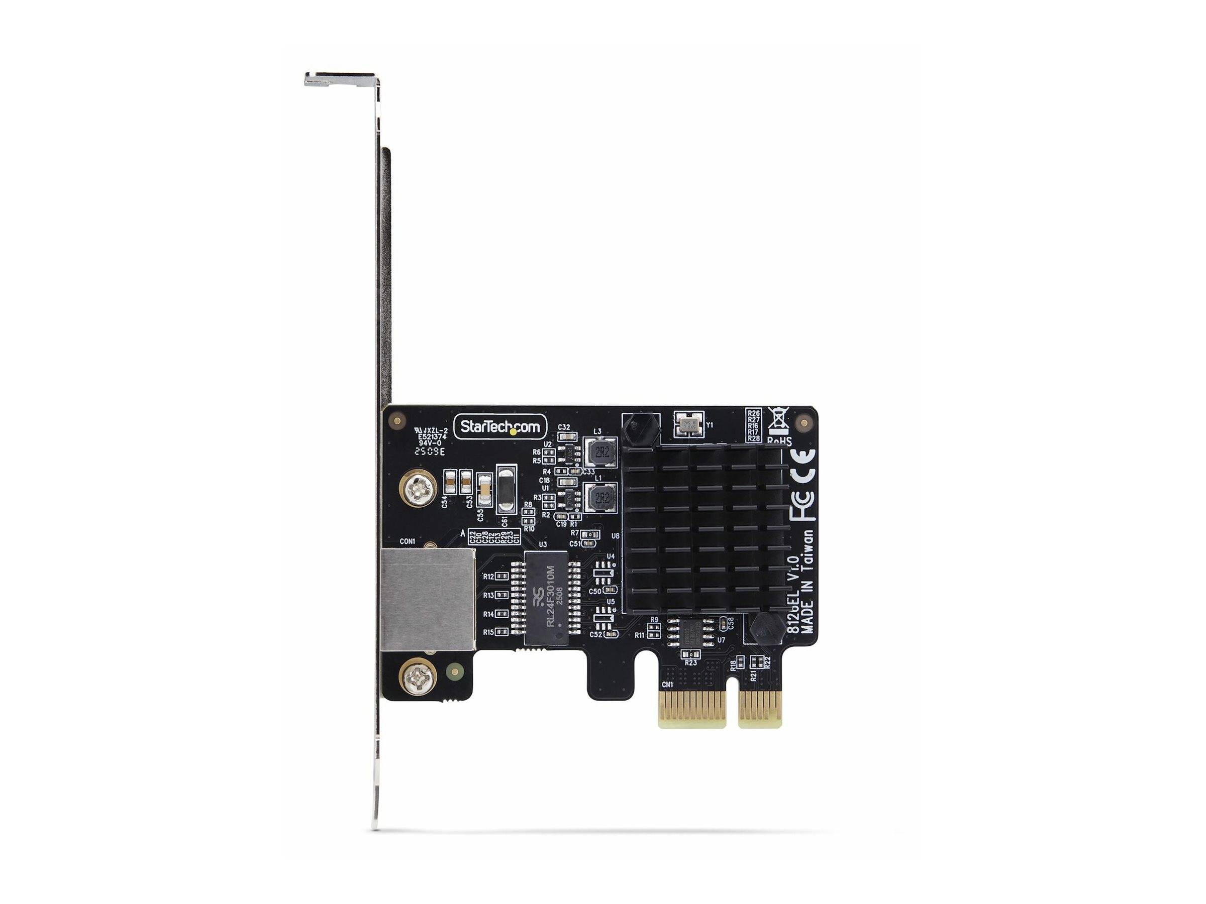 STARTECH.COM 1-Port 5 Gbit Netzwerkkarte PCI Express NIC Realtek RTL8126 Windows und Linux Multi-Gigabit LAN 1G 2.5G 5G