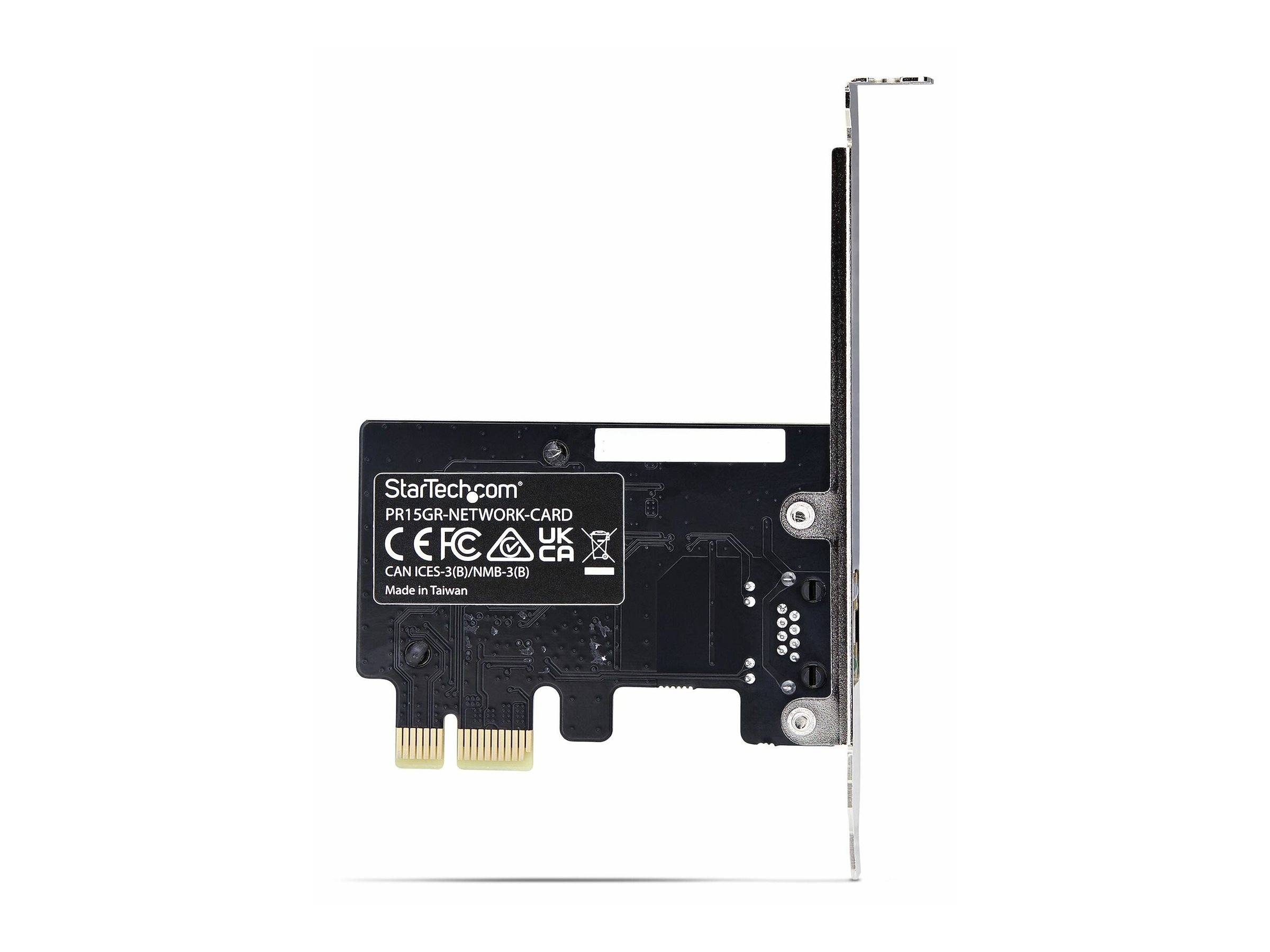 STARTECH.COM 1-Port 5 Gbit Netzwerkkarte PCI Express NIC Realtek RTL8126 Windows und Linux Multi-Gigabit LAN 1G 2.5G 5G
