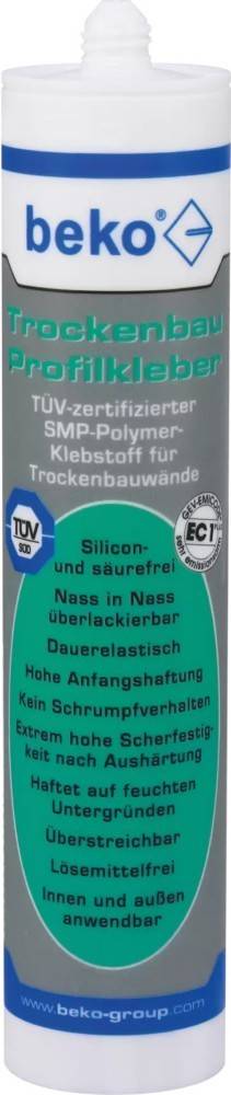 Beko Trockenbau Profilkleber 251 310 1(310ml)