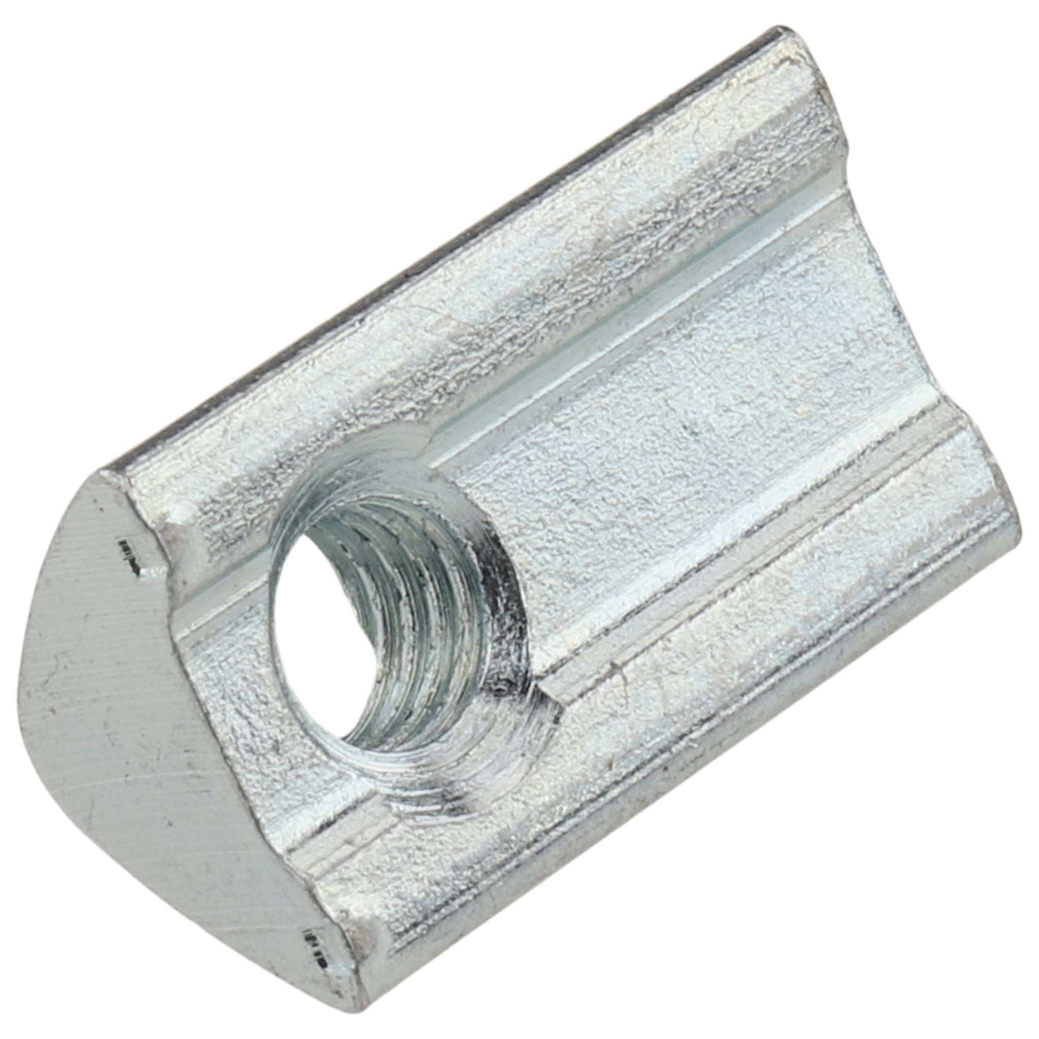 Nutenstein M5, 17x10,5x6,3, Stahl, verzinkt