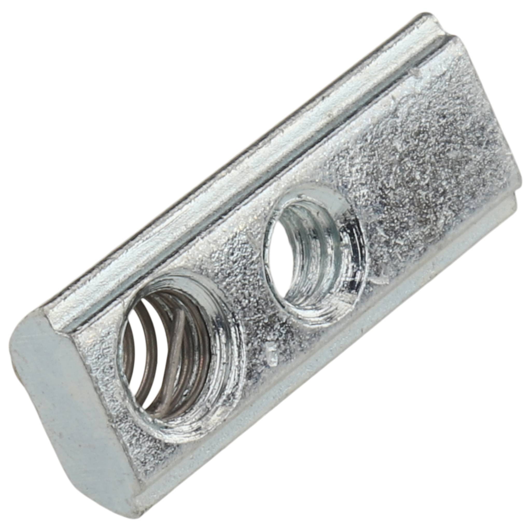 Nutenstein M4, 20x7,7x7, Stahl, verzinkt