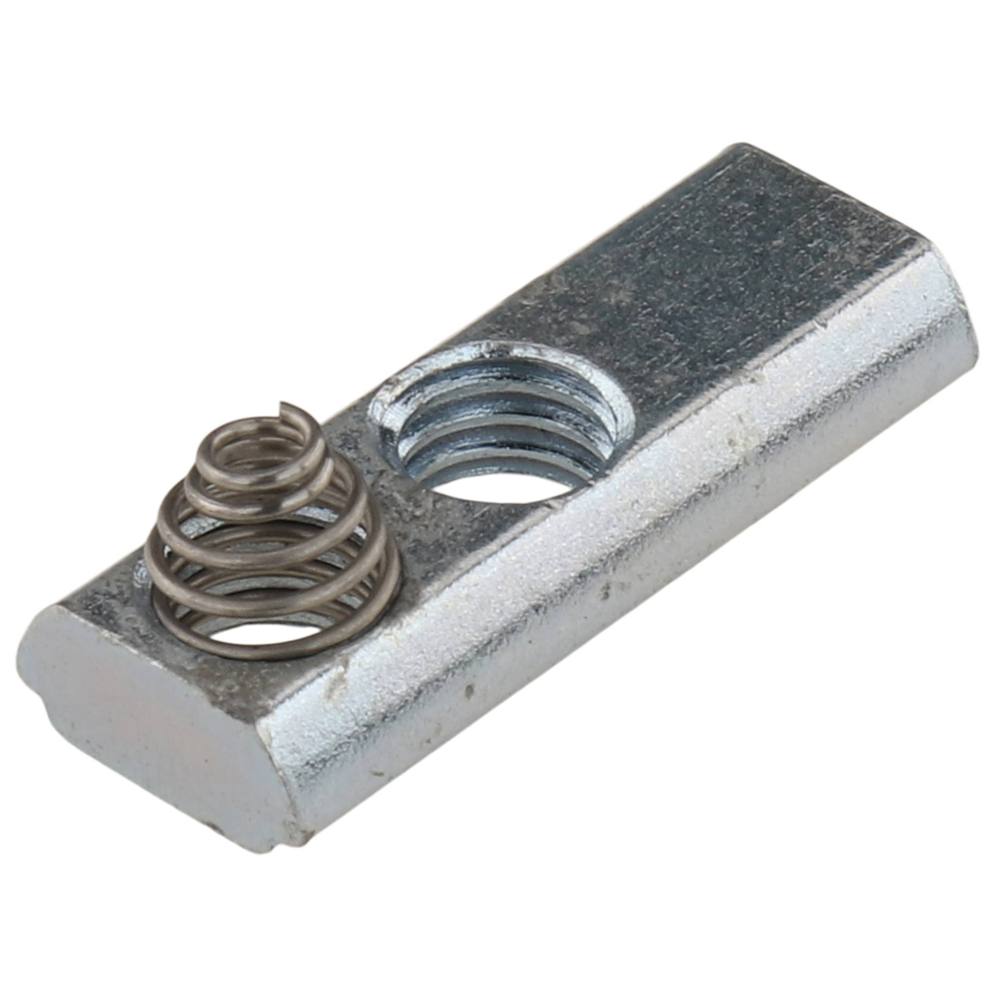 Nutenstein M5, 20x7,7x7, Stahl, verzinkt