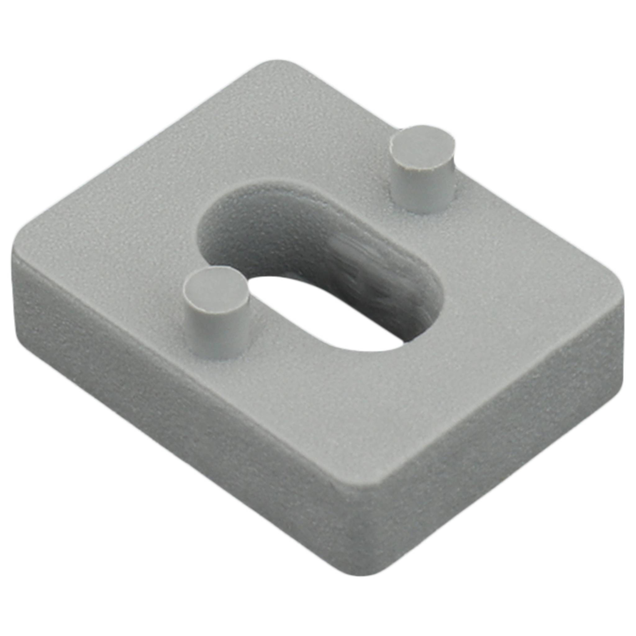 Distanzstück, 16x12,5x4, Kunststoff PA glasfaserverstärkt, grau