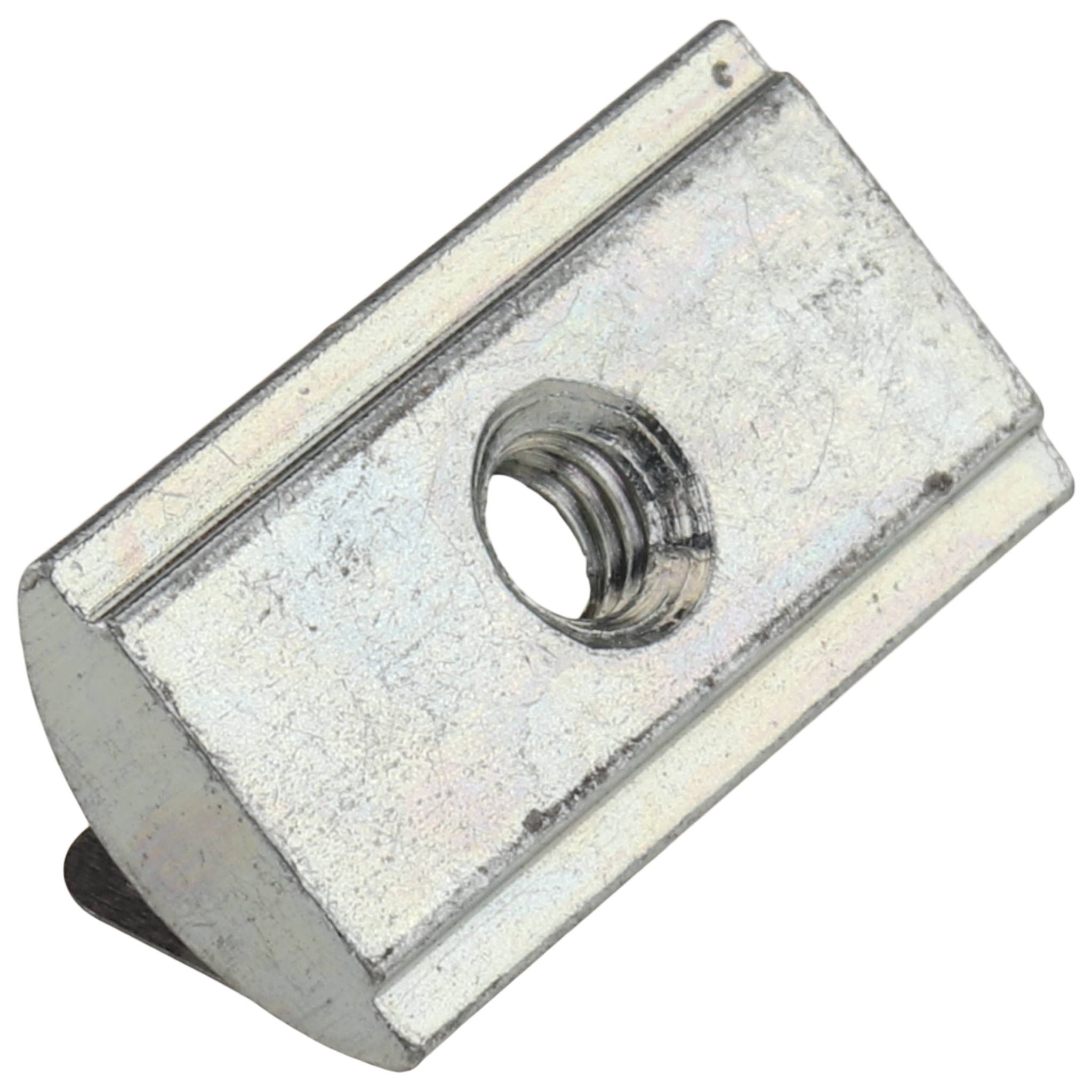 Nutenstein M4, 20x10,8x7,7, Stahl, verzinkt