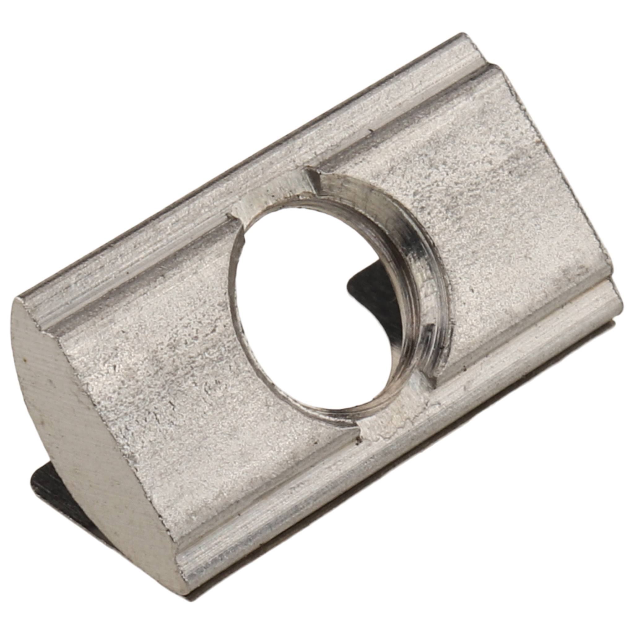 Nutenstein M8, 20x10,8x7,7, Edelstahl, blank