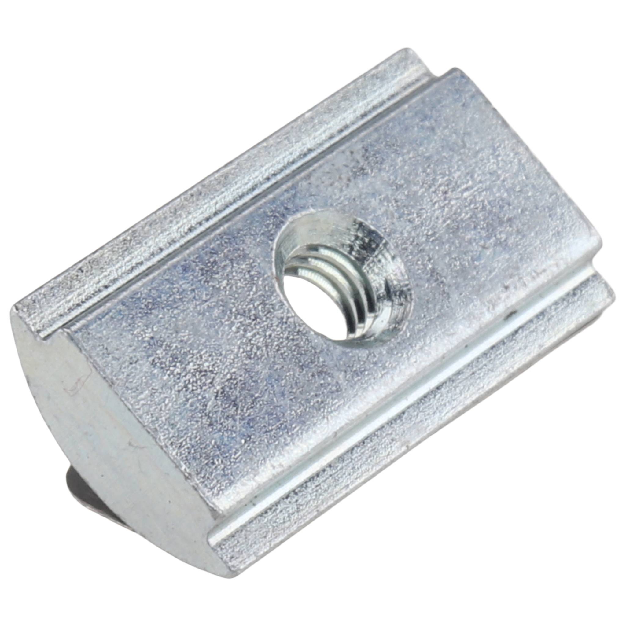 Nutenstein M4, 20x11x7,8, Stahl, verzinkt