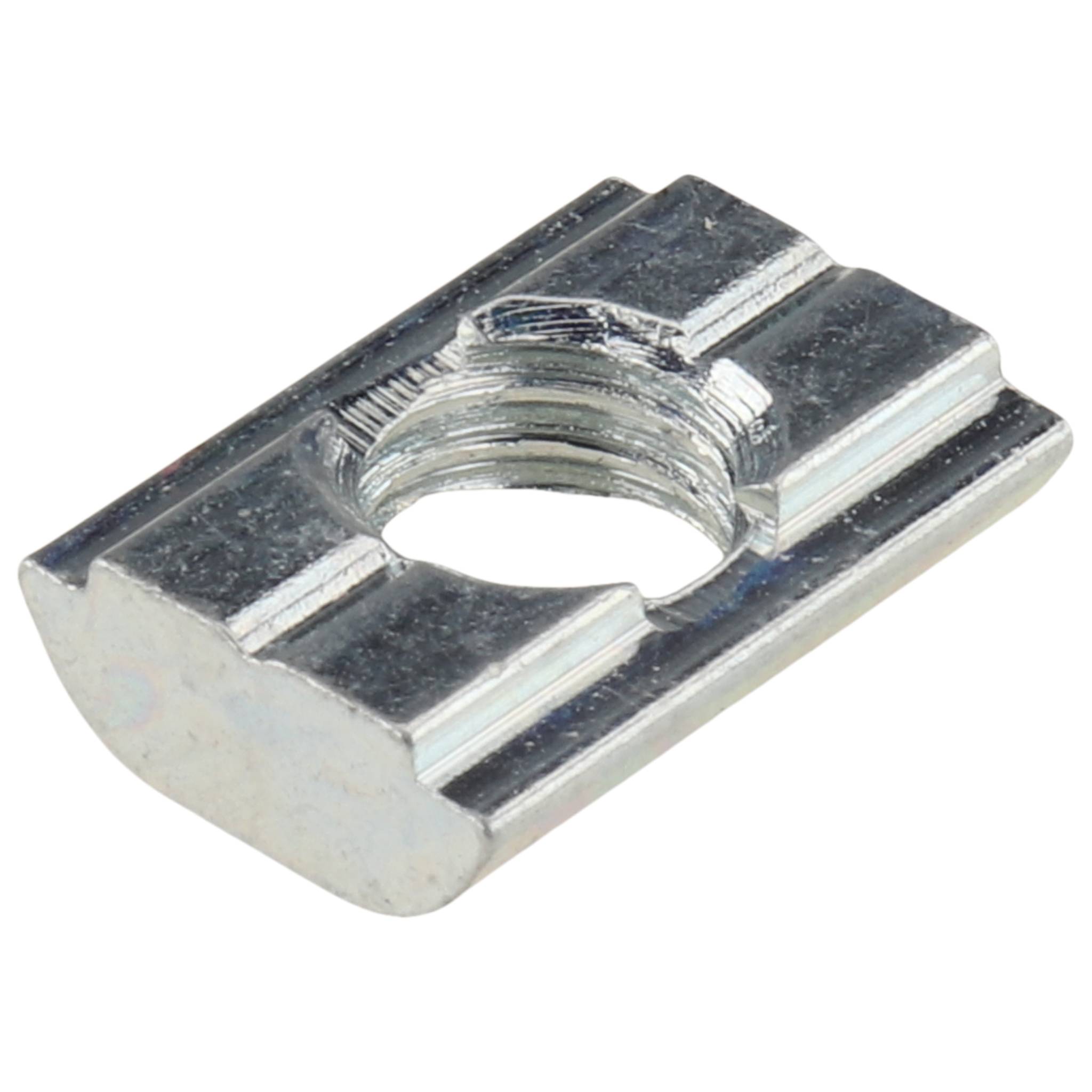 Nutenstein M8, 16x11,6x4,6, Stahl, verzinkt
