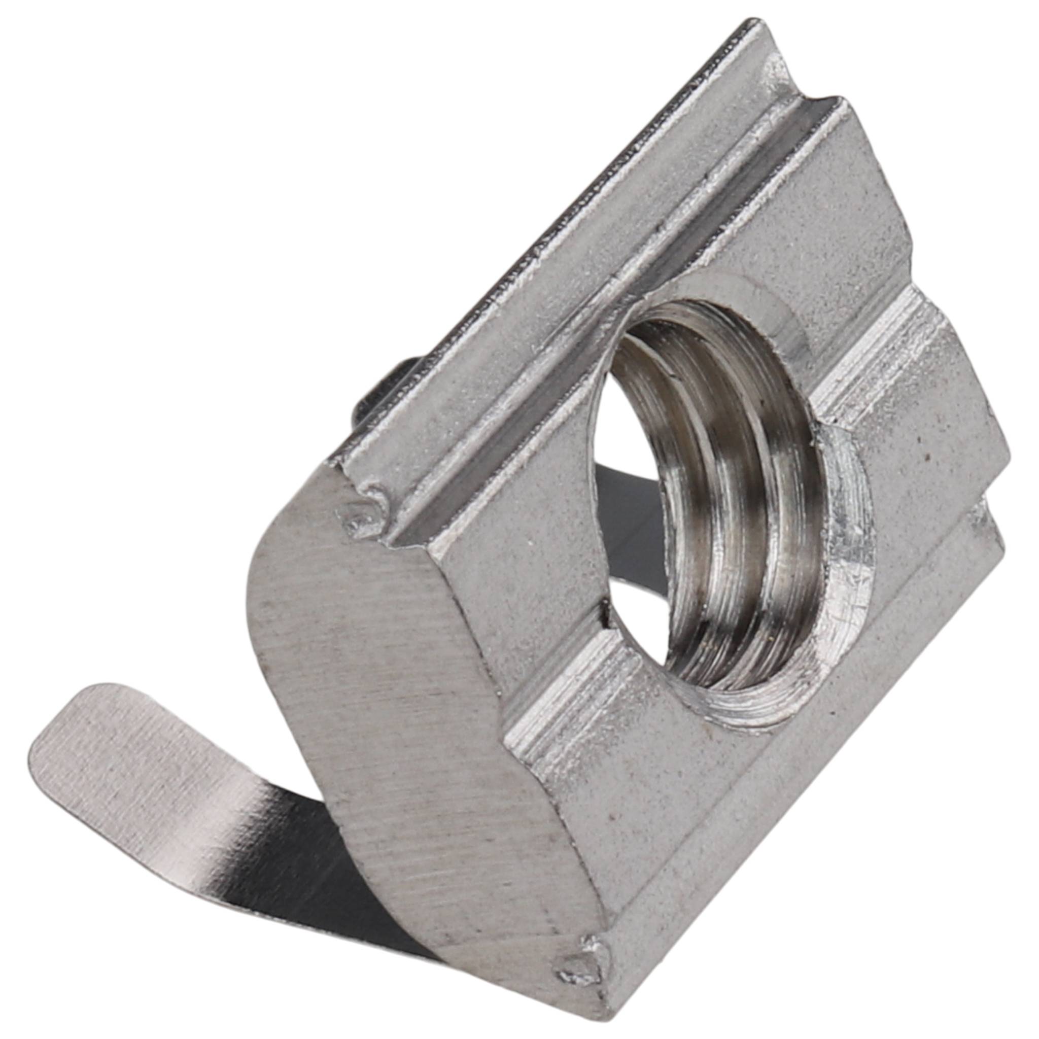 Nutenstein M8, 16x11,6x9,8, Edelstahl, blank