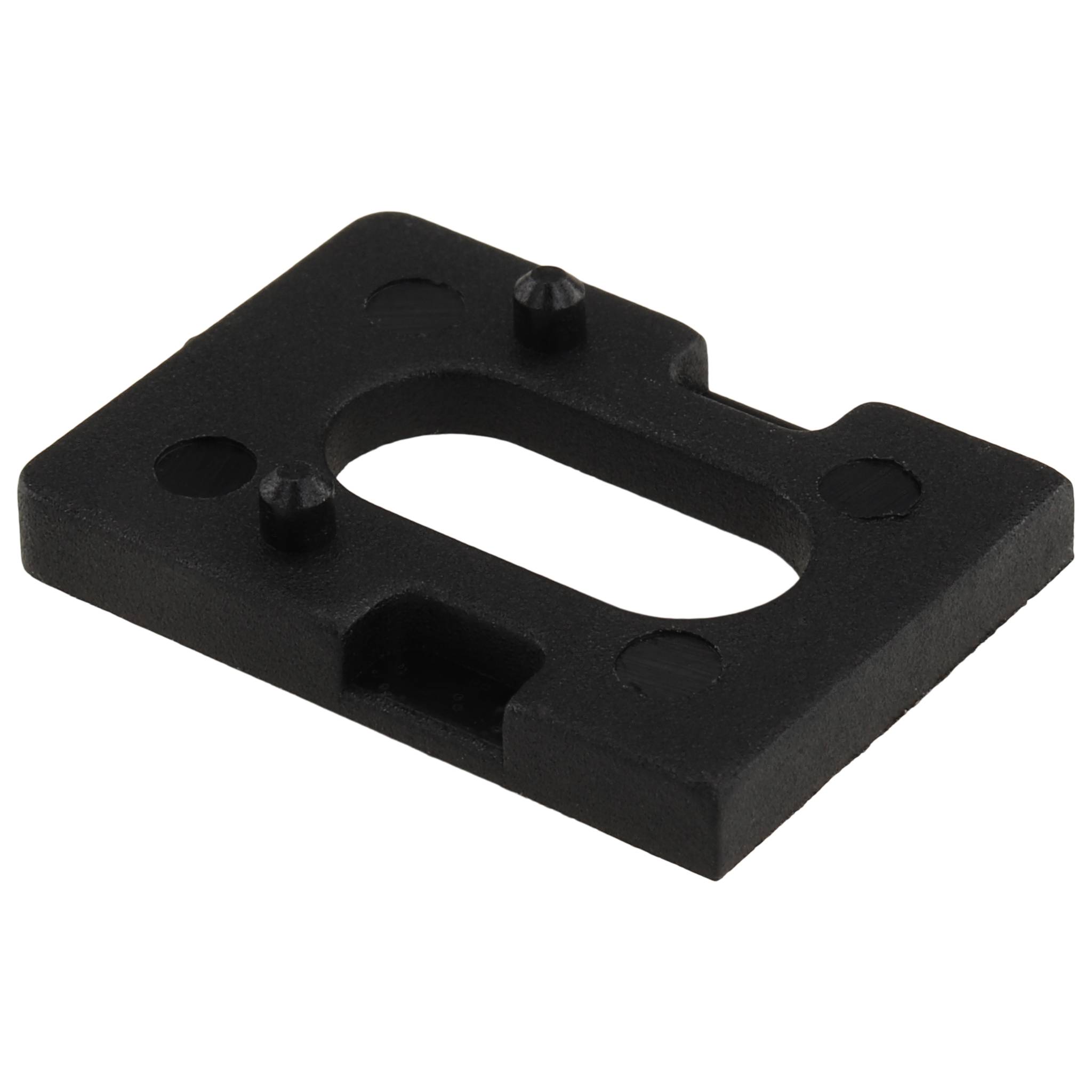 Distanzstück CS, 25x18,5x3, Kunststoff PA glasfaserverstärkt, schwarz
