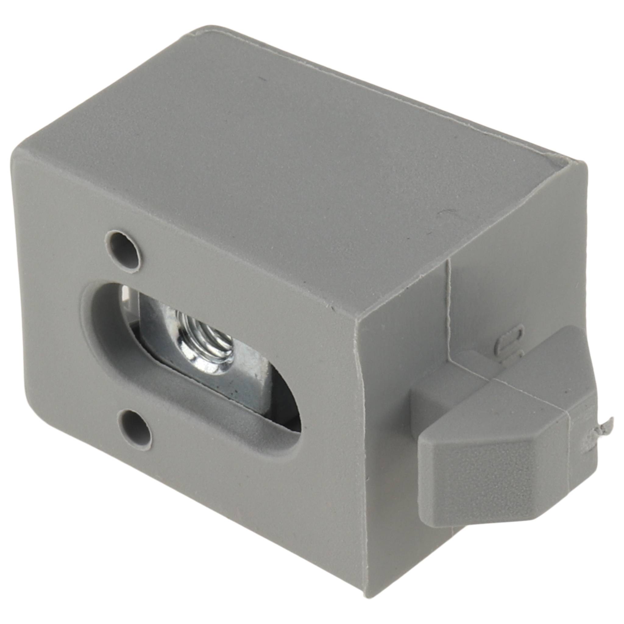 Uniblock 18, 25x18,5x18,5, Kunststoff PA glasfaserverstärkt, grau