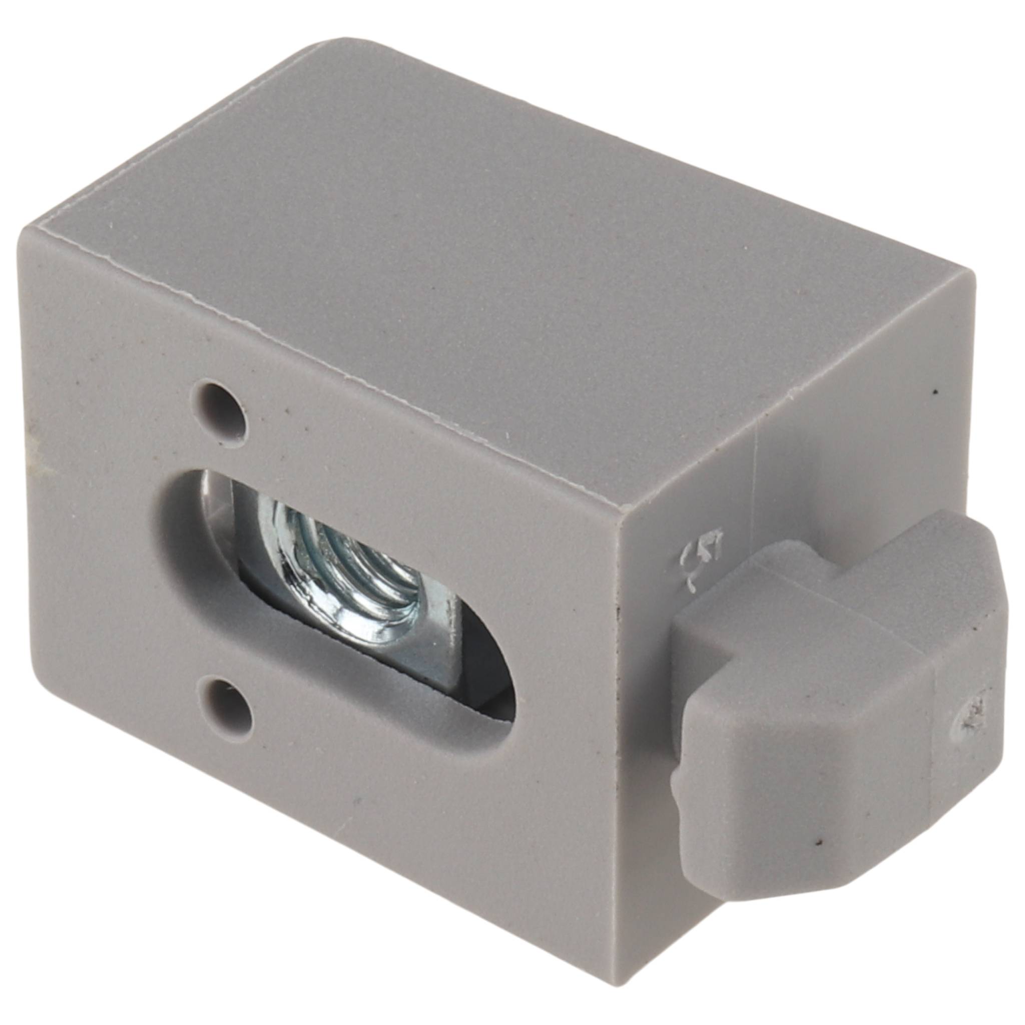 Uniblock 18, 25x18,5x18,5, Kunststoff PA glasfaserverstärkt, grau