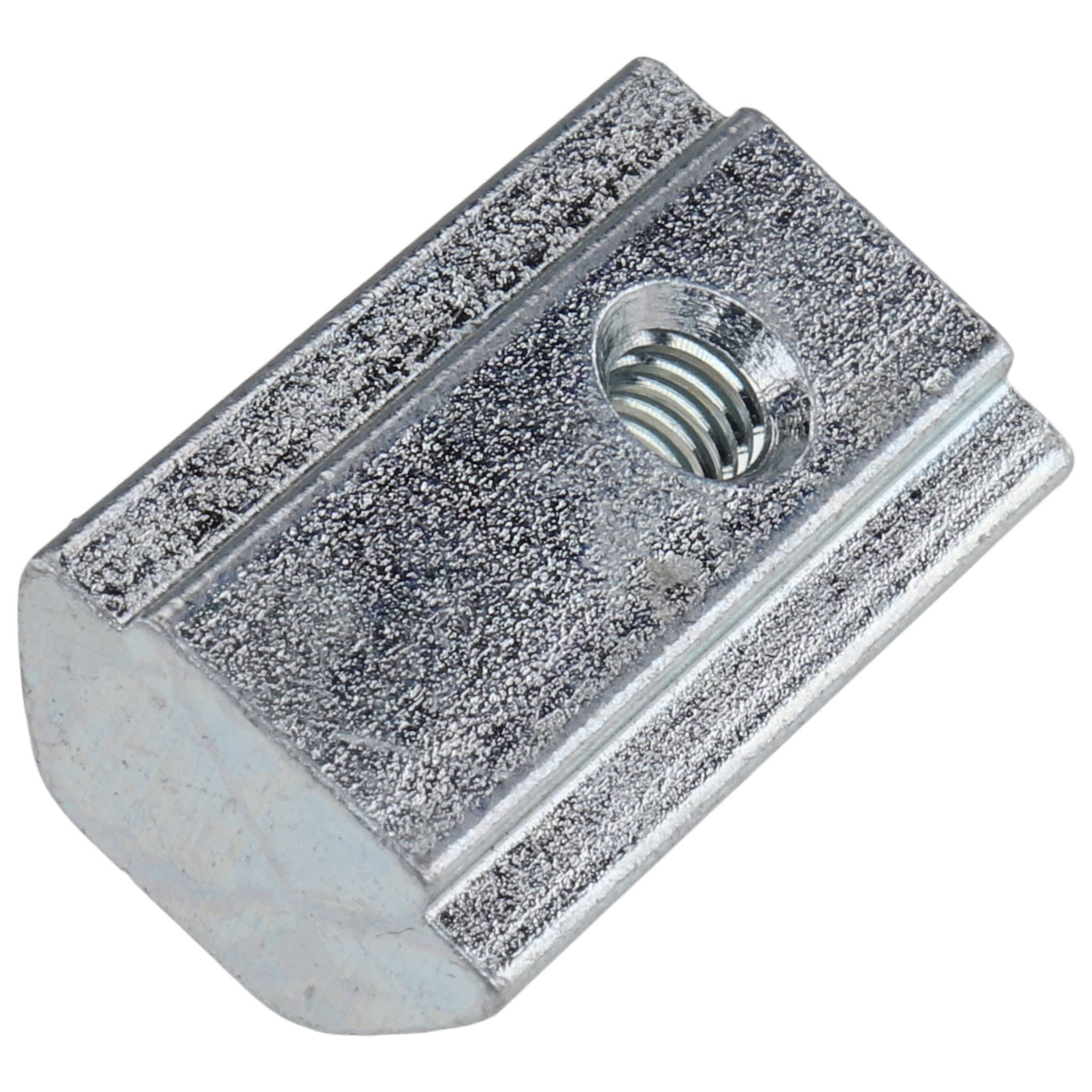 Nutenstein M4, 22x12,5x7,6, Stahl, verzinkt