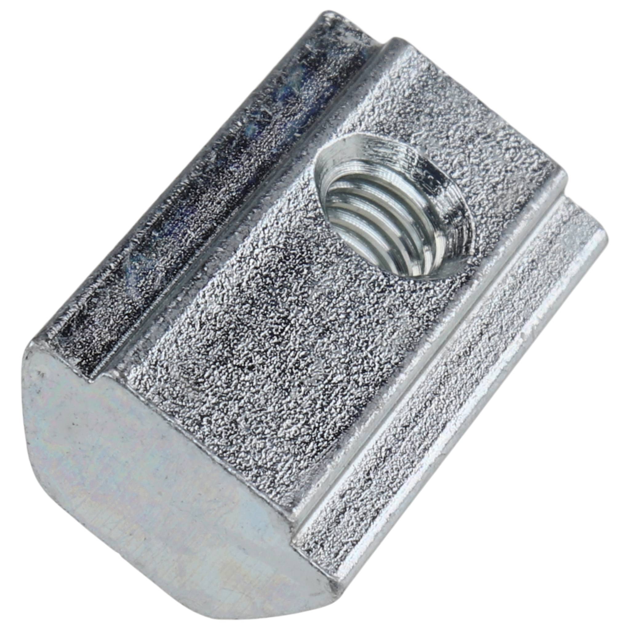 Nutenstein M5, 22x12,5x7,6, Stahl, verzinkt