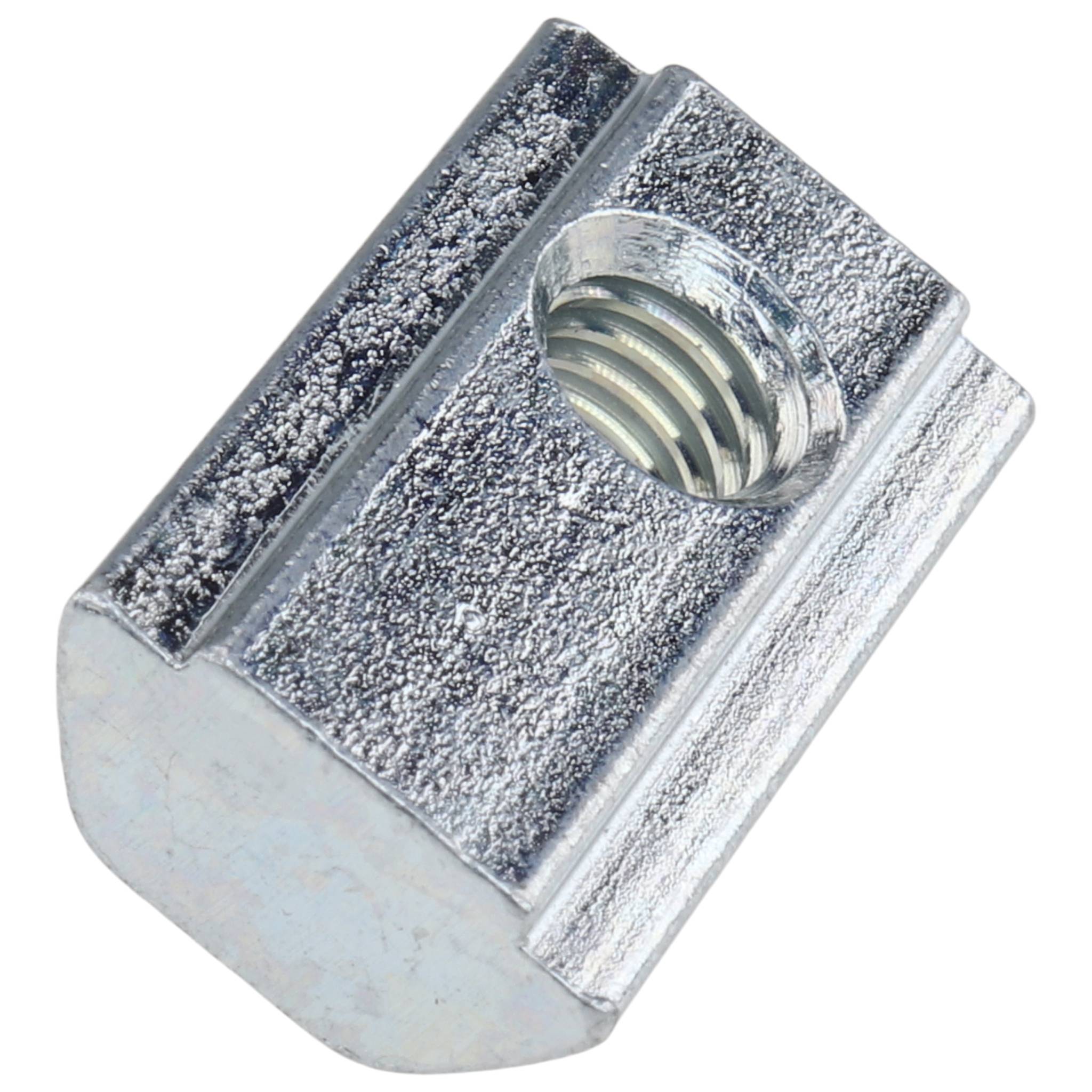 Nutenstein M6, 22x12,5x7,6, Stahl, verzinkt