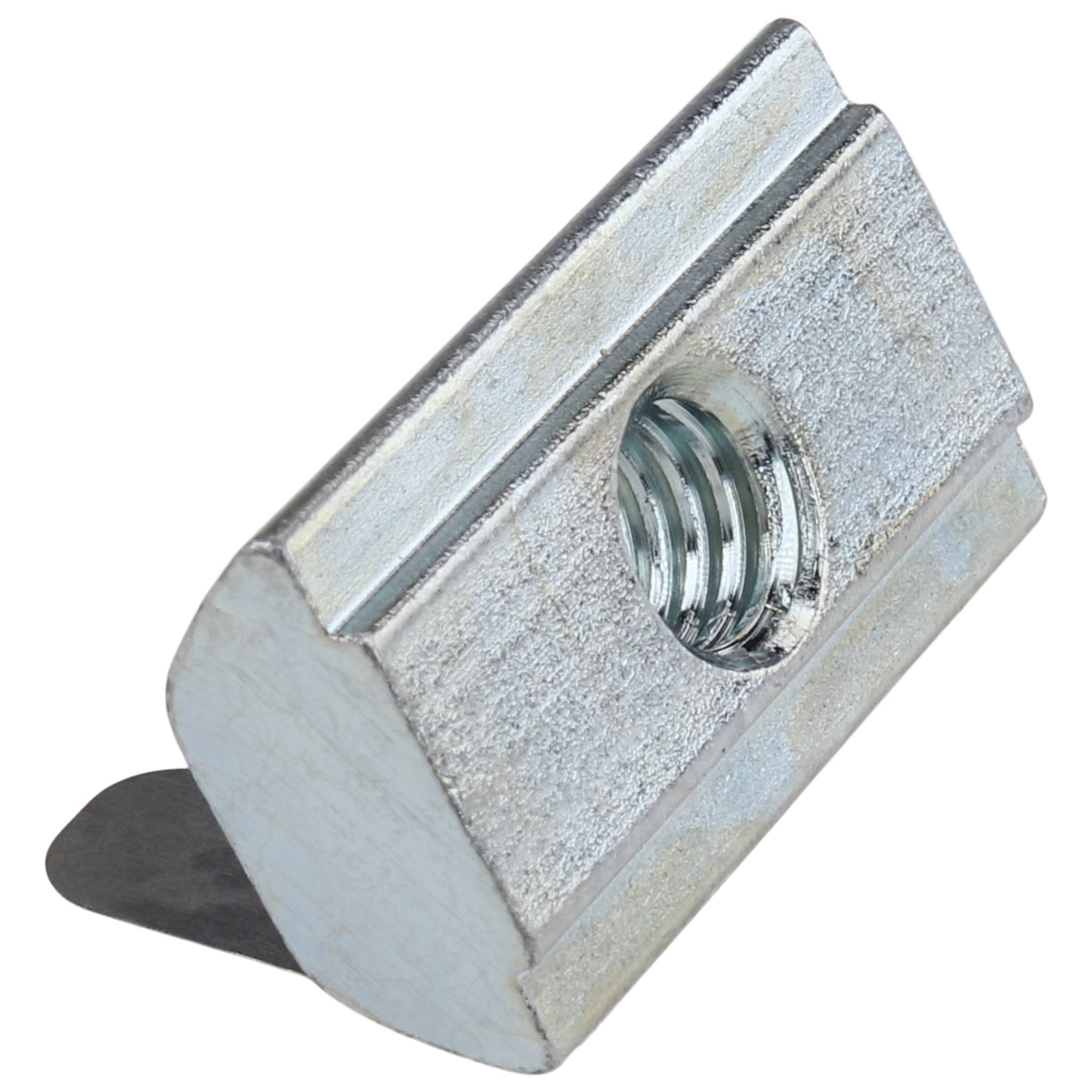 Nutenstein M6, 22x12,5x12,7, Stahl, verzinkt