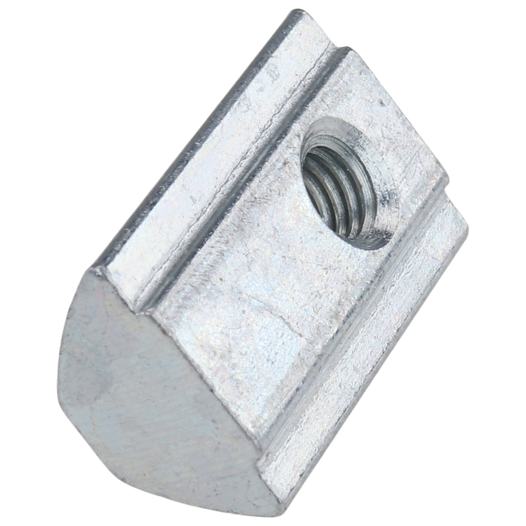 Nutenstein M5, 22x12,9x9, Stahl, verzinkt