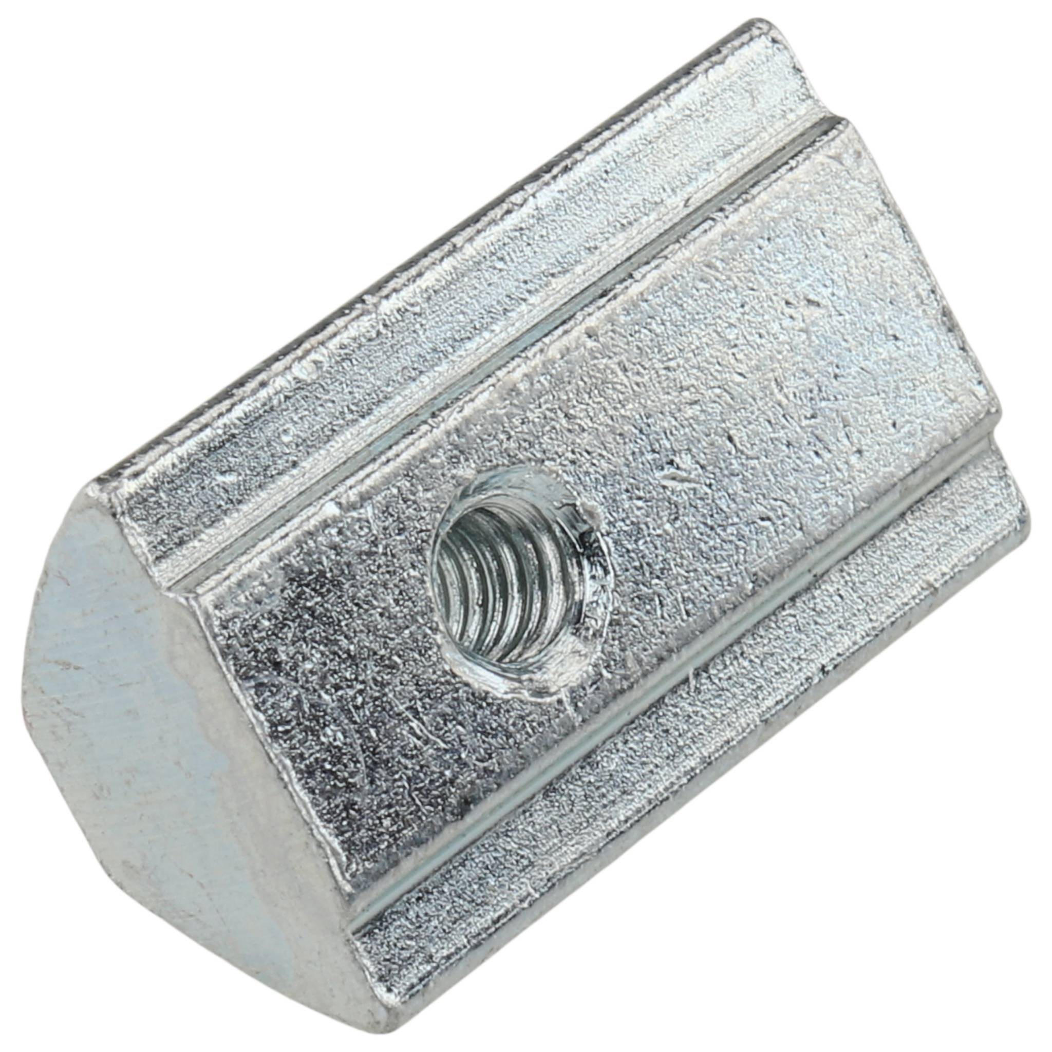 Nutenstein M4, 22x13,4x9,5, Stahl, verzinkt