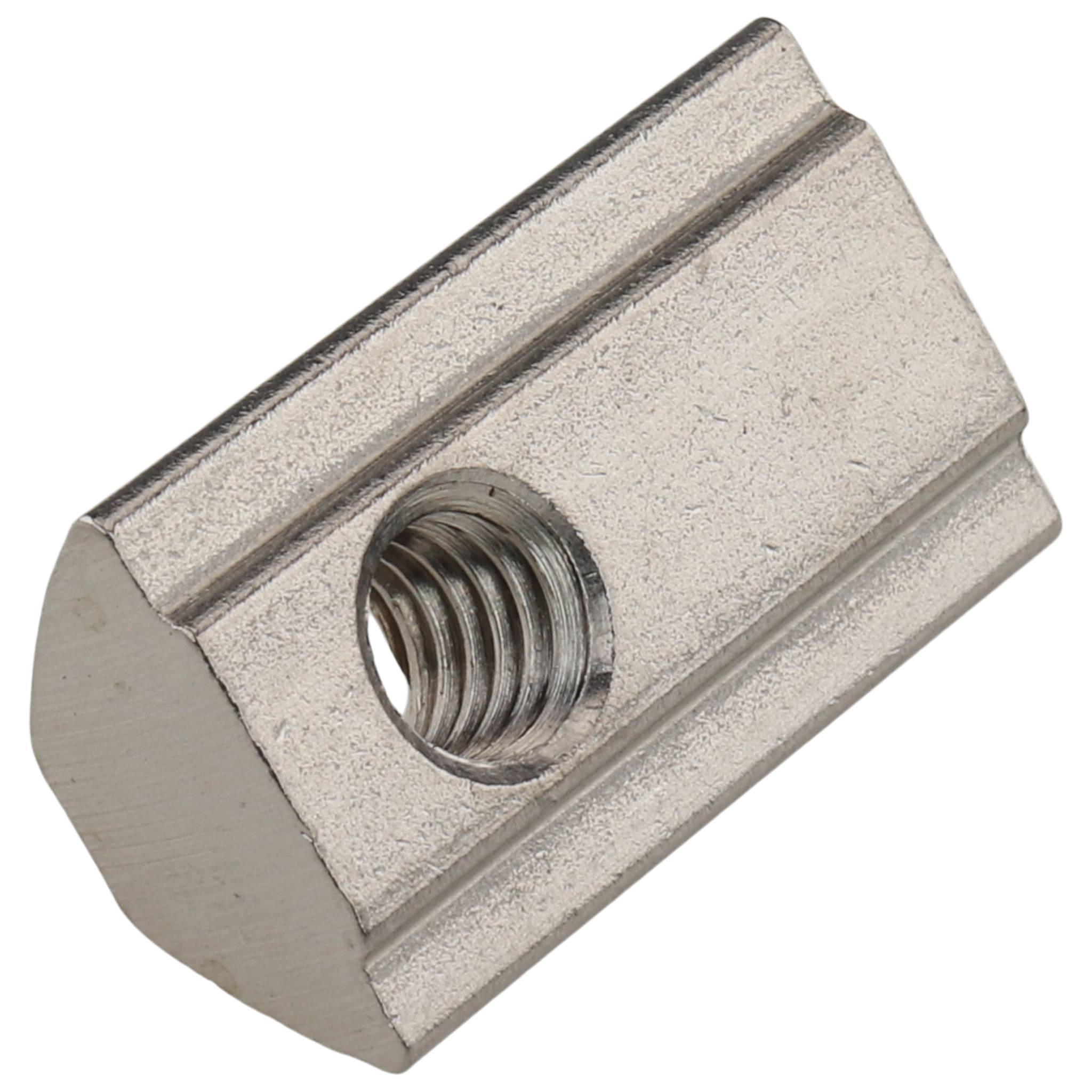 Nutenstein M6, 22x13,5x8,95, Edelstahl, blank