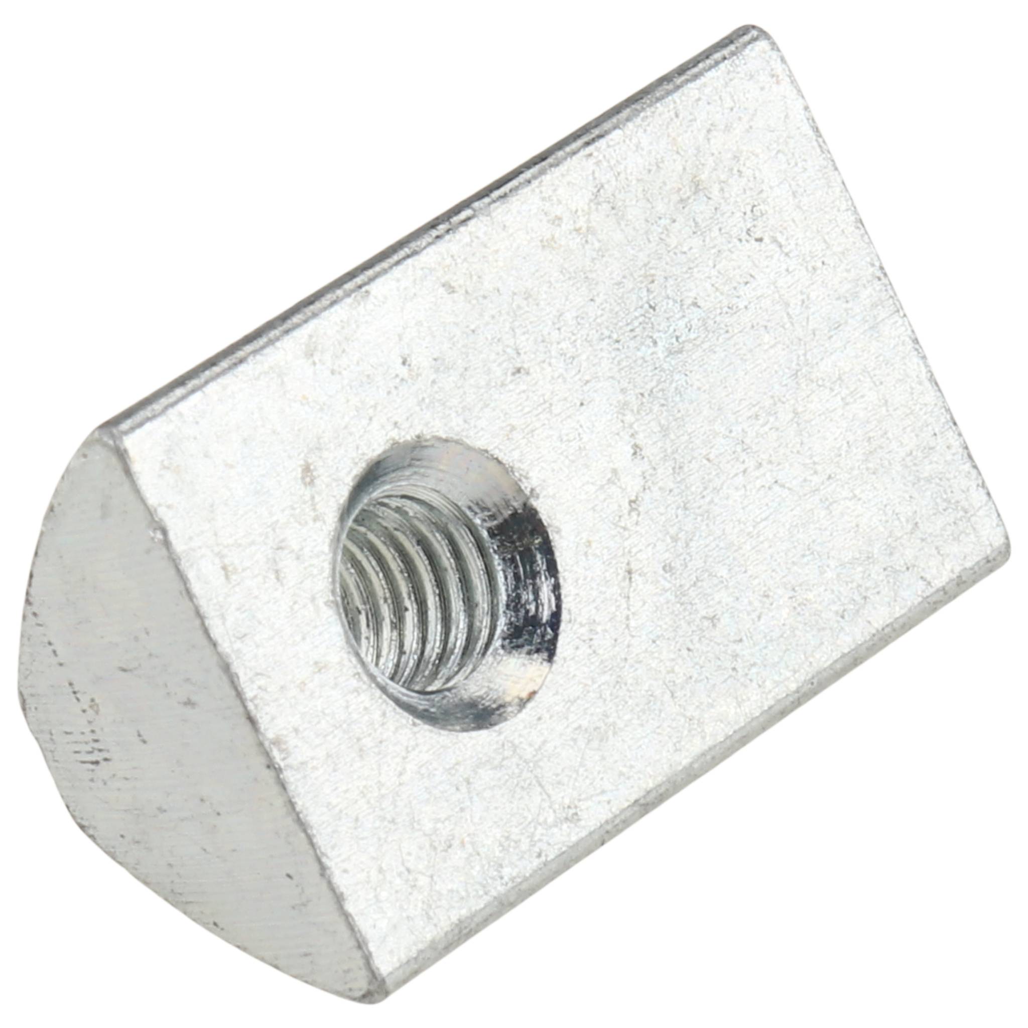 Nutenstein M5, 22x13,7x8,7, Stahl, verzinkt