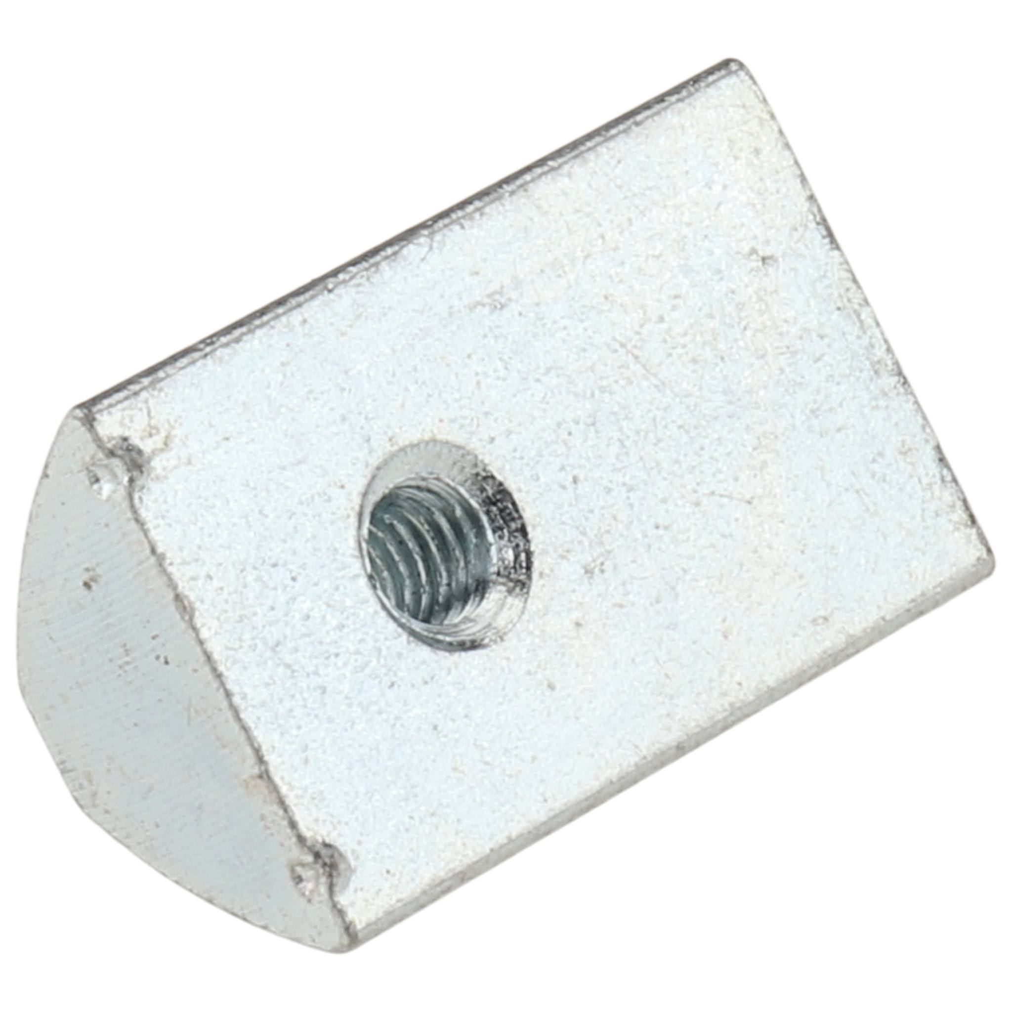 Nutenstein M4, 22x13,7x8,7, Stahl, verzinkt