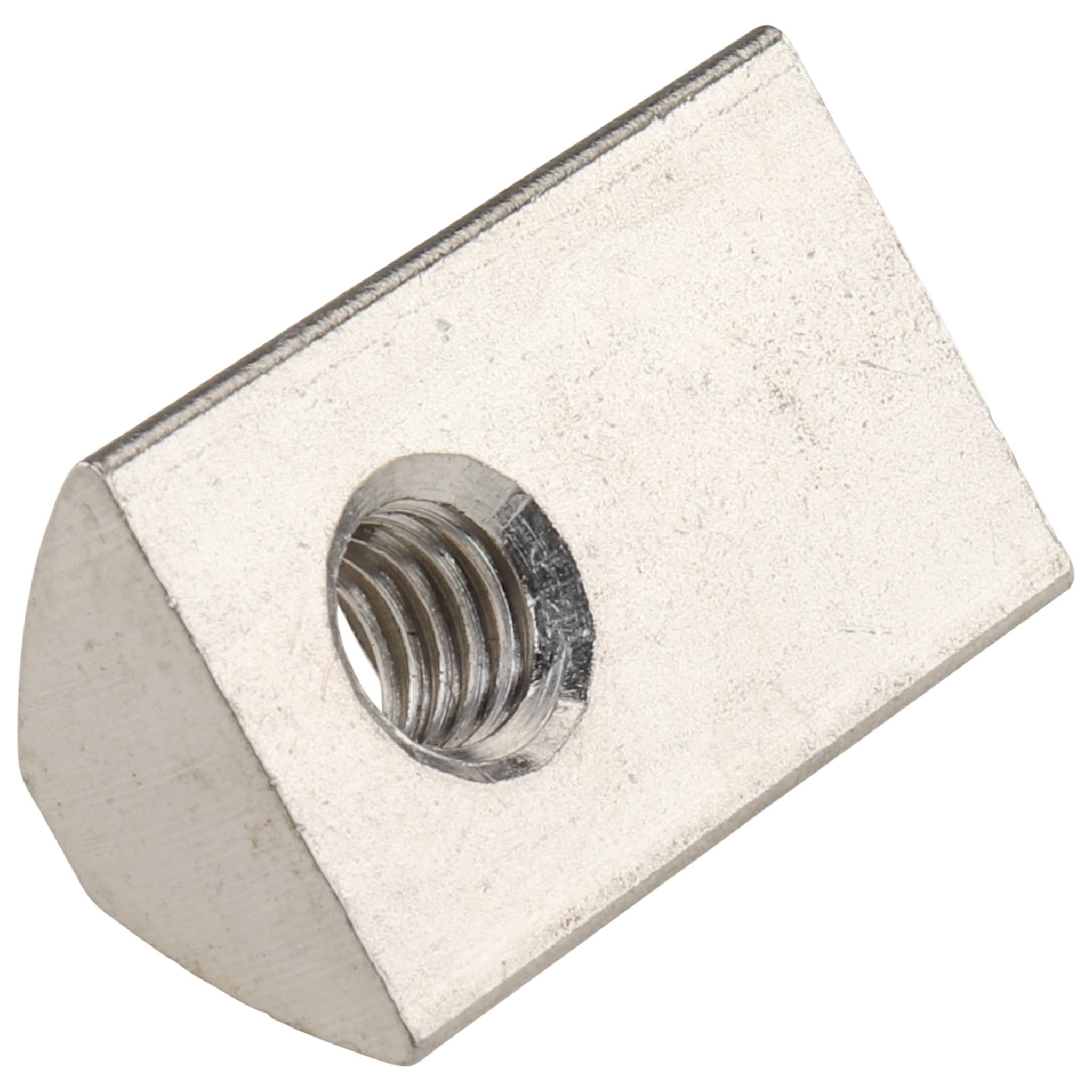 Nutenstein M6, 22x13,7x8,7, Edelstahl, blank