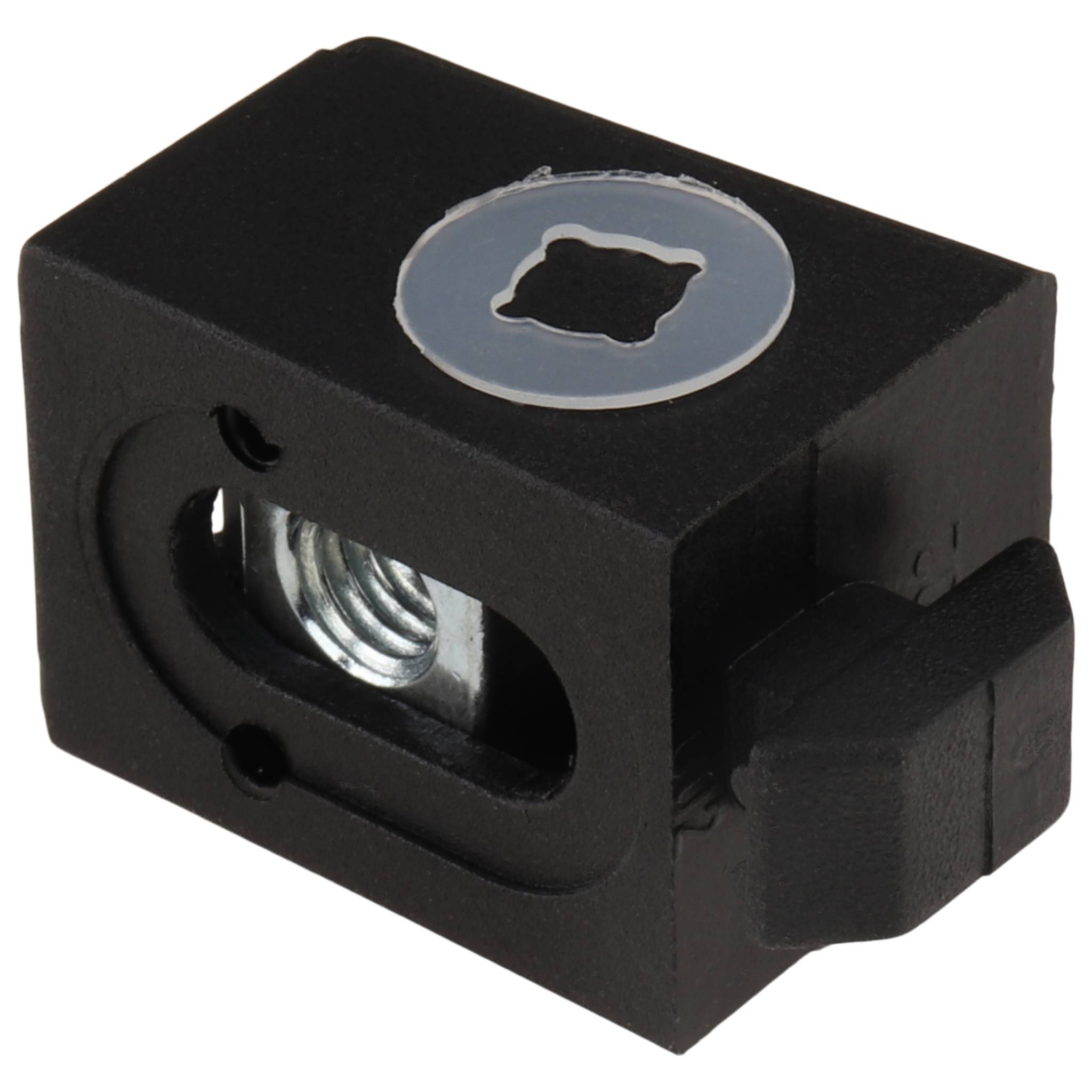 Uniblock 18 CS, 25x18,5x18,5, Kunststoff PA glasfaserverstärkt, schwarz