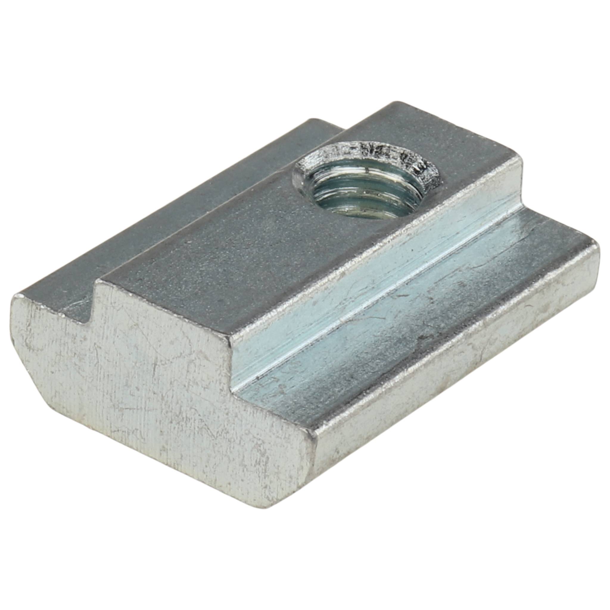 Nutenstein M6, 22x17x9,8, Stahl, verzinkt