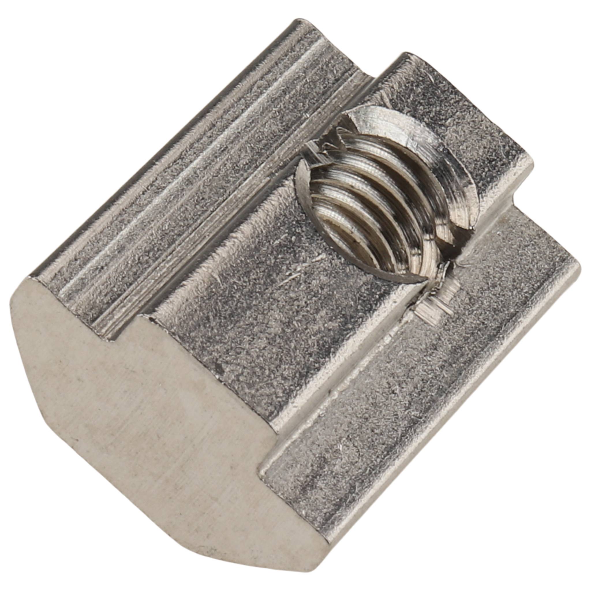 Nutenstein M8, 22x17x11,25, Edelstahl, blank