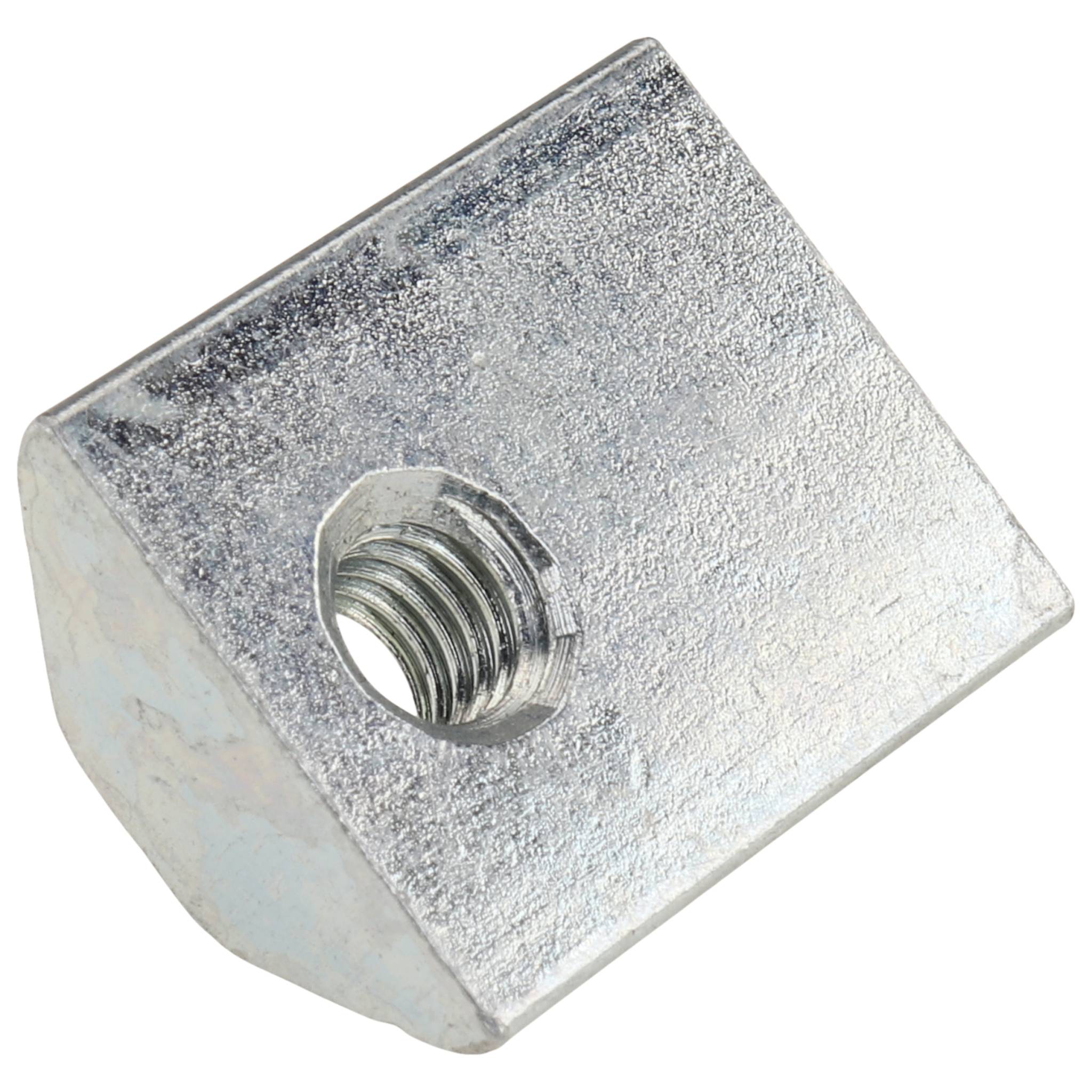 Nutenstein M6, 23x18x8,6, Stahl, verzinkt
