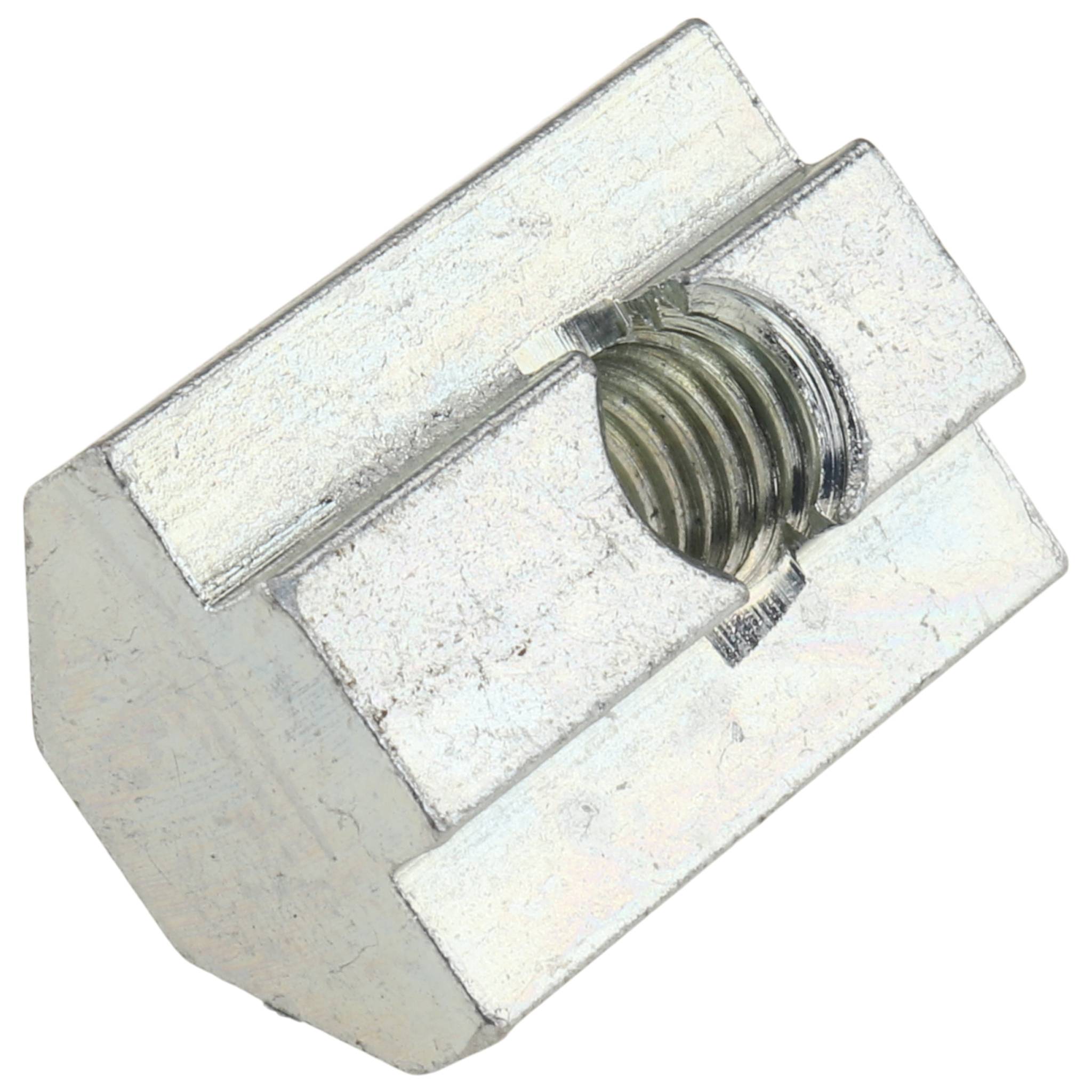 Nutenstein M8, 25x18x14,1, Stahl, verzinkt