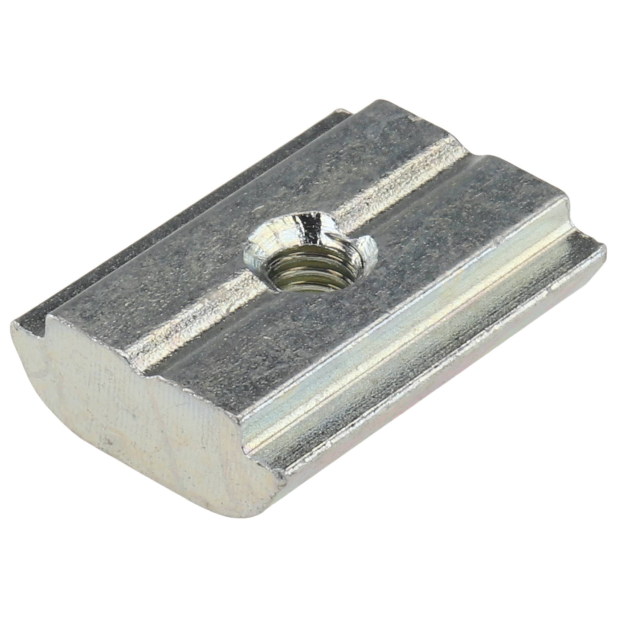 Nutenstein M4, 19x14x5,2, Stahl, verzinkt