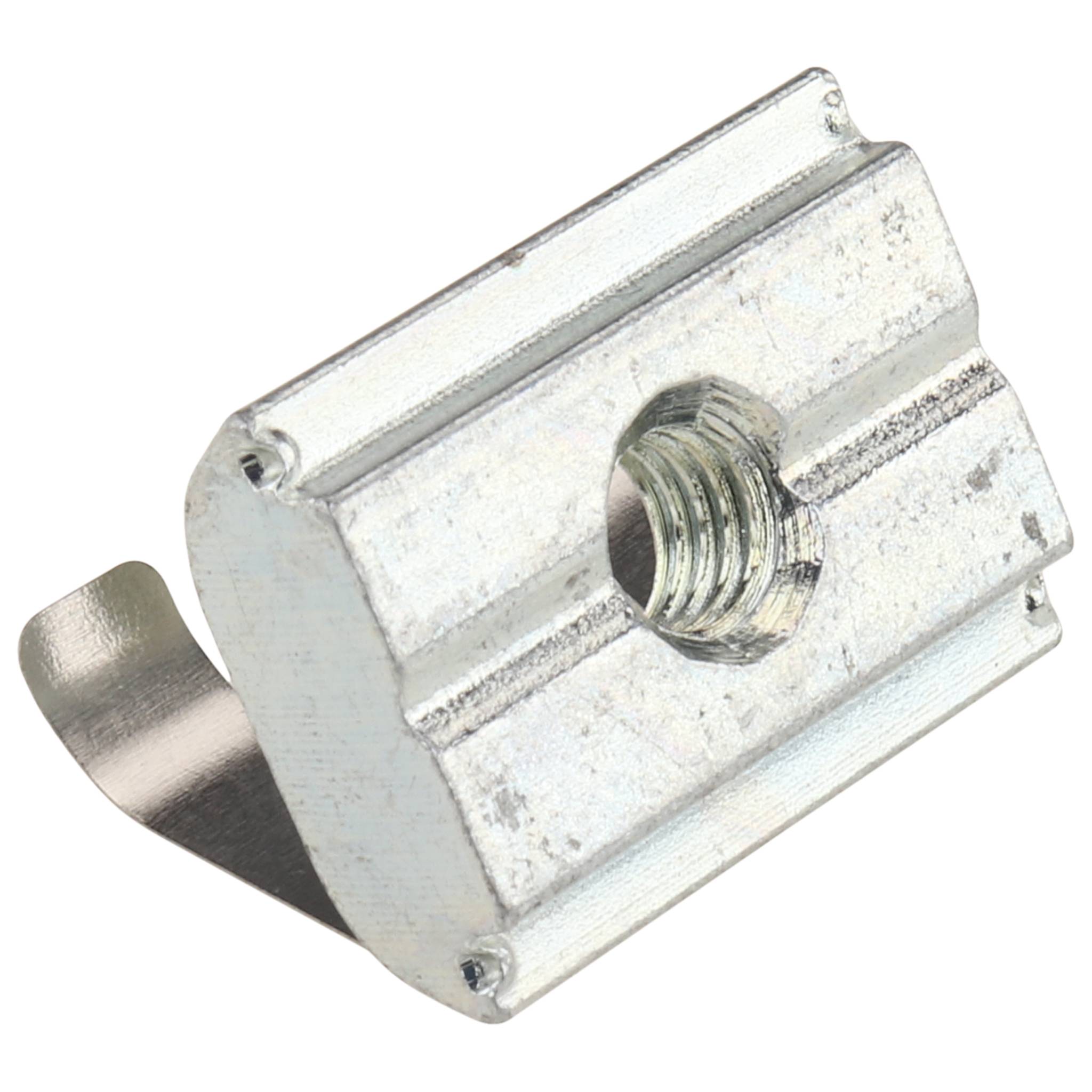 Nutenstein M5, 19x14x11,7, Stahl, verzinkt