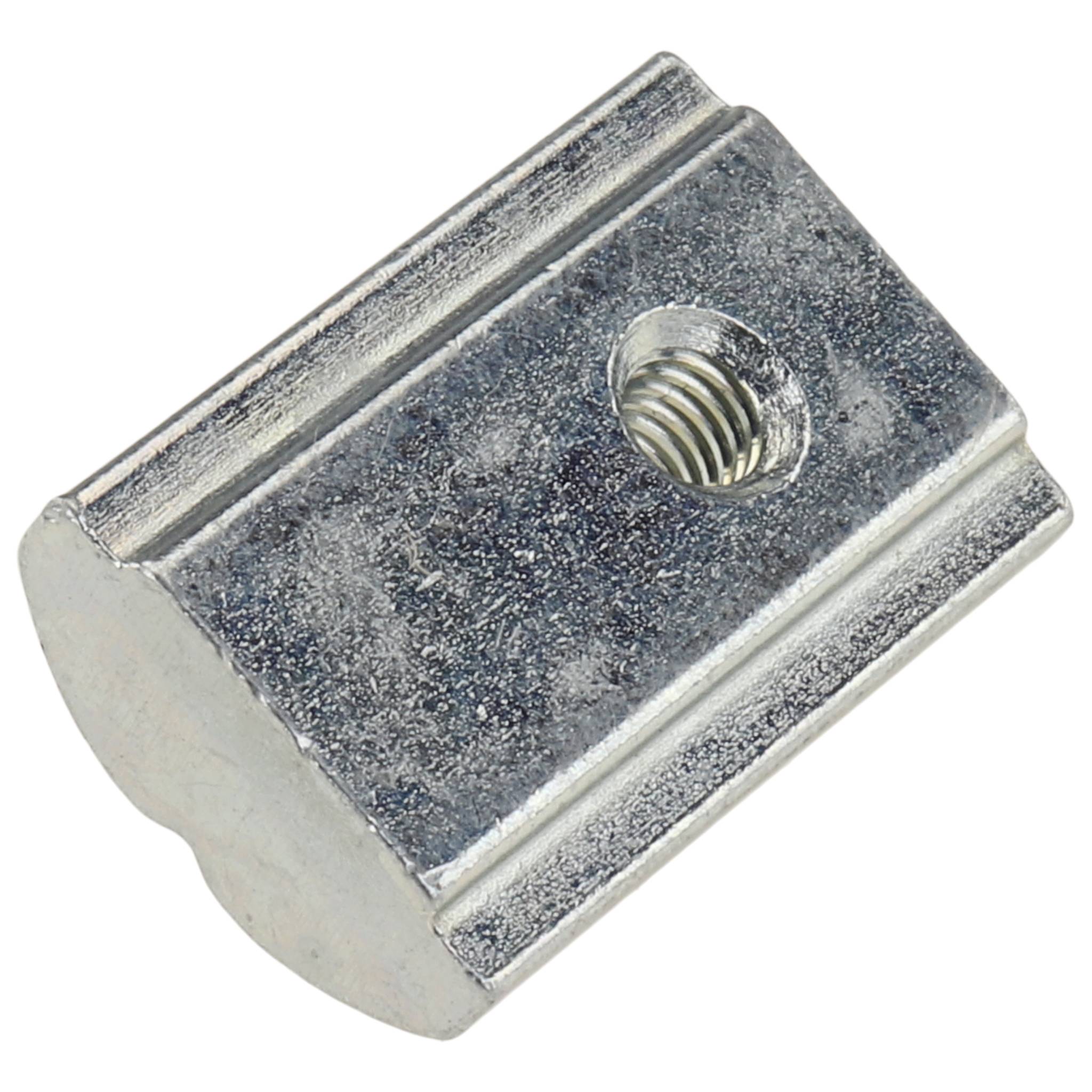 Nutenstein M4, 22x14,5x8,1, Stahl, verzinkt