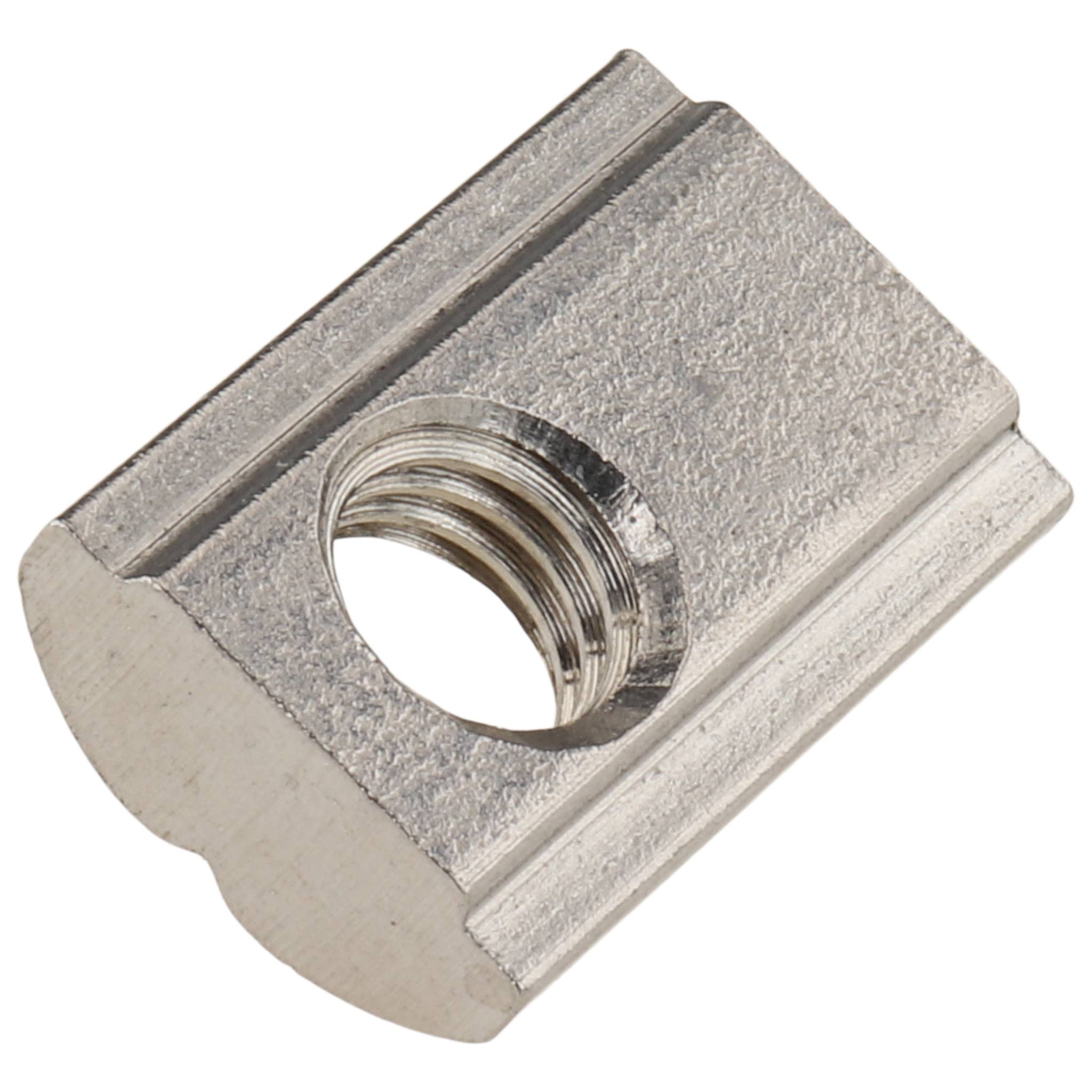 Nutenstein M8, 22x14,5x8,1, Edelstahl, blank