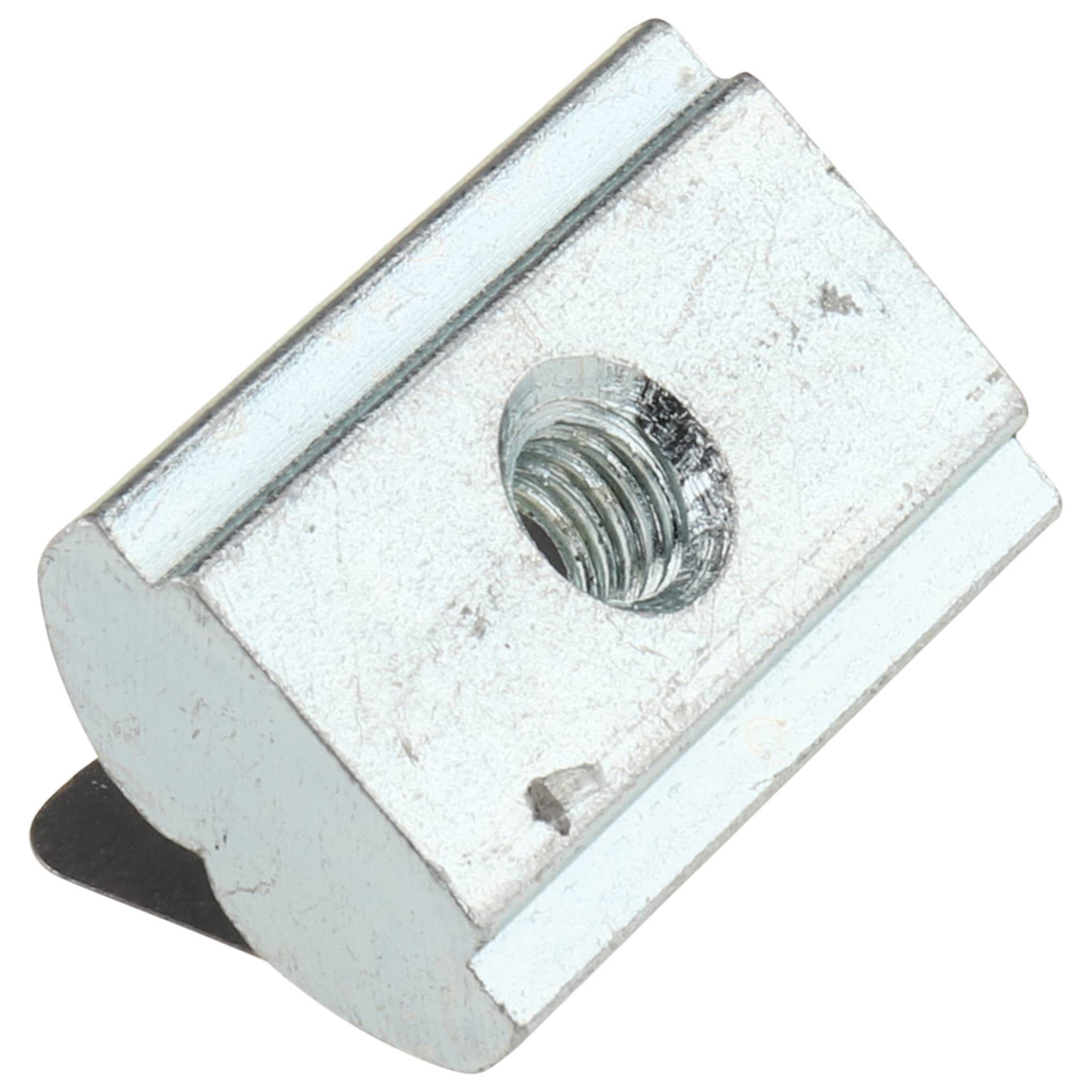 Nutenstein M5, 22x14,5x11,9, Stahl, verzinkt