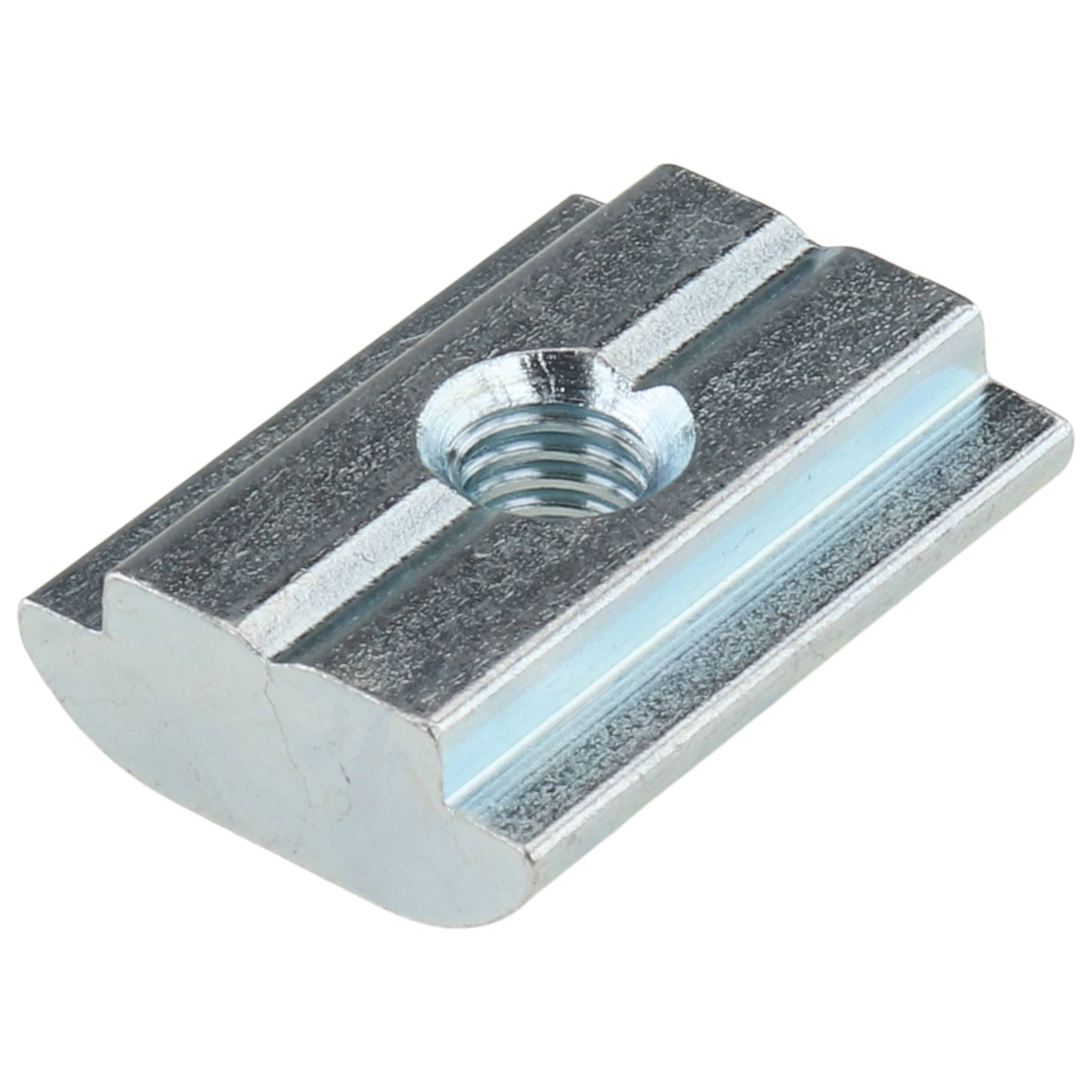 Nutenstein M5, 20x15x6, Stahl, verzinkt