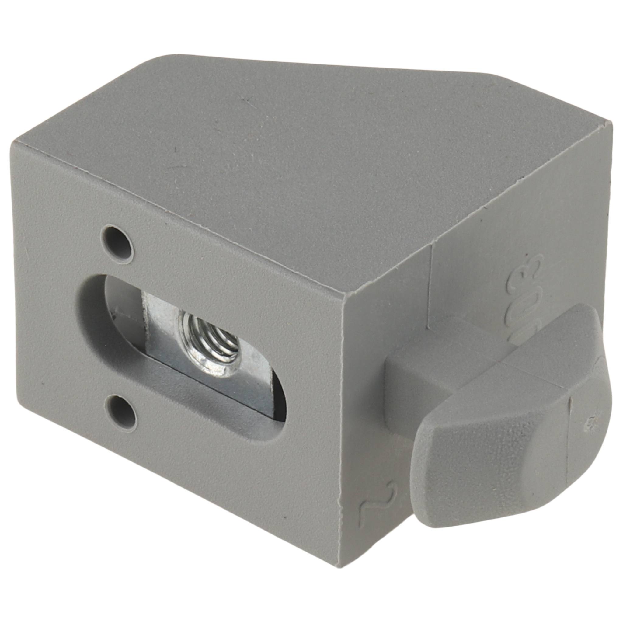 Uniblock 25, 25x25x18,5, Kunststoff PA glasfaserverstärkt, grau