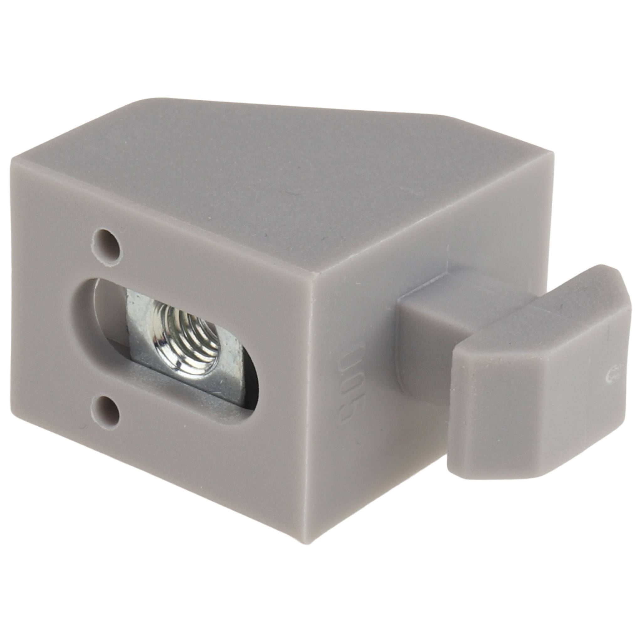 Uniblock 25, 25x25x18,5, Kunststoff PA glasfaserverstärkt, grau