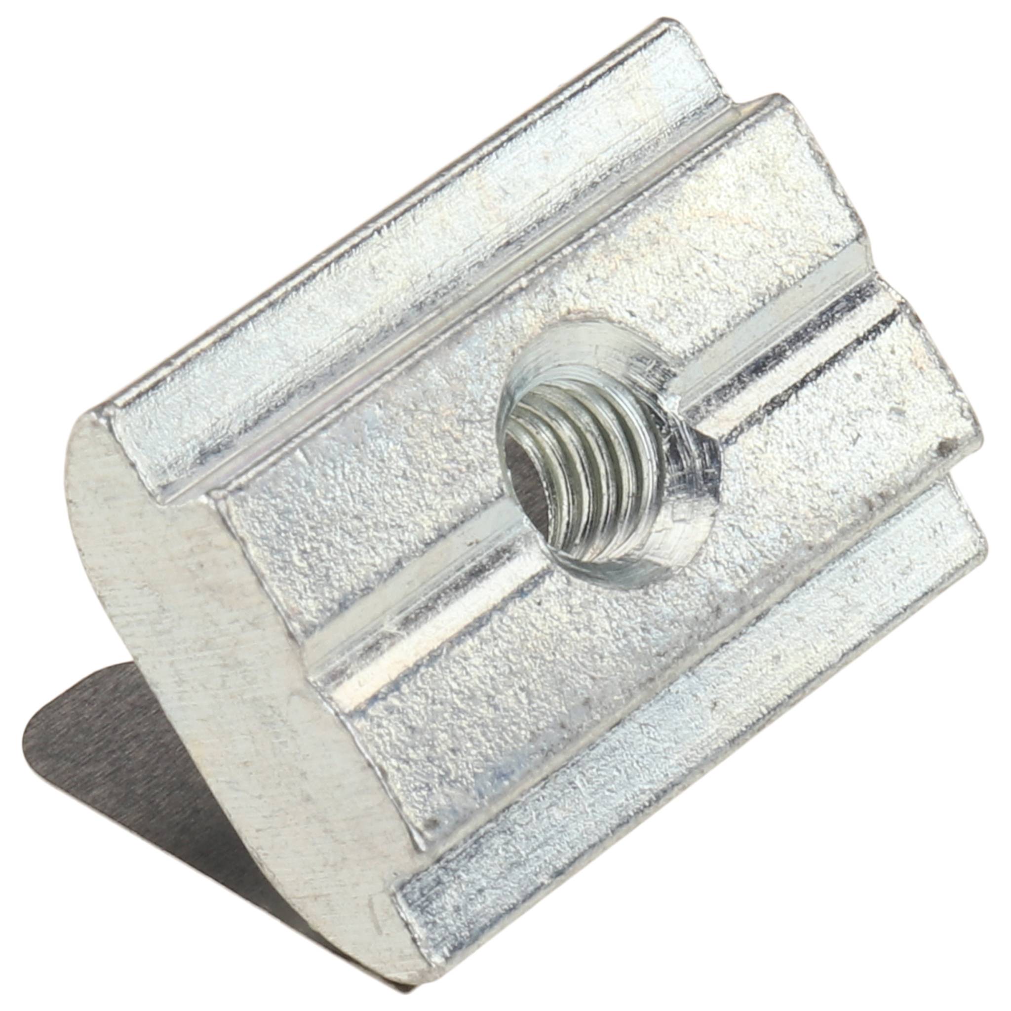 Nutenstein M5, 20x15x13,4, Stahl, verzinkt