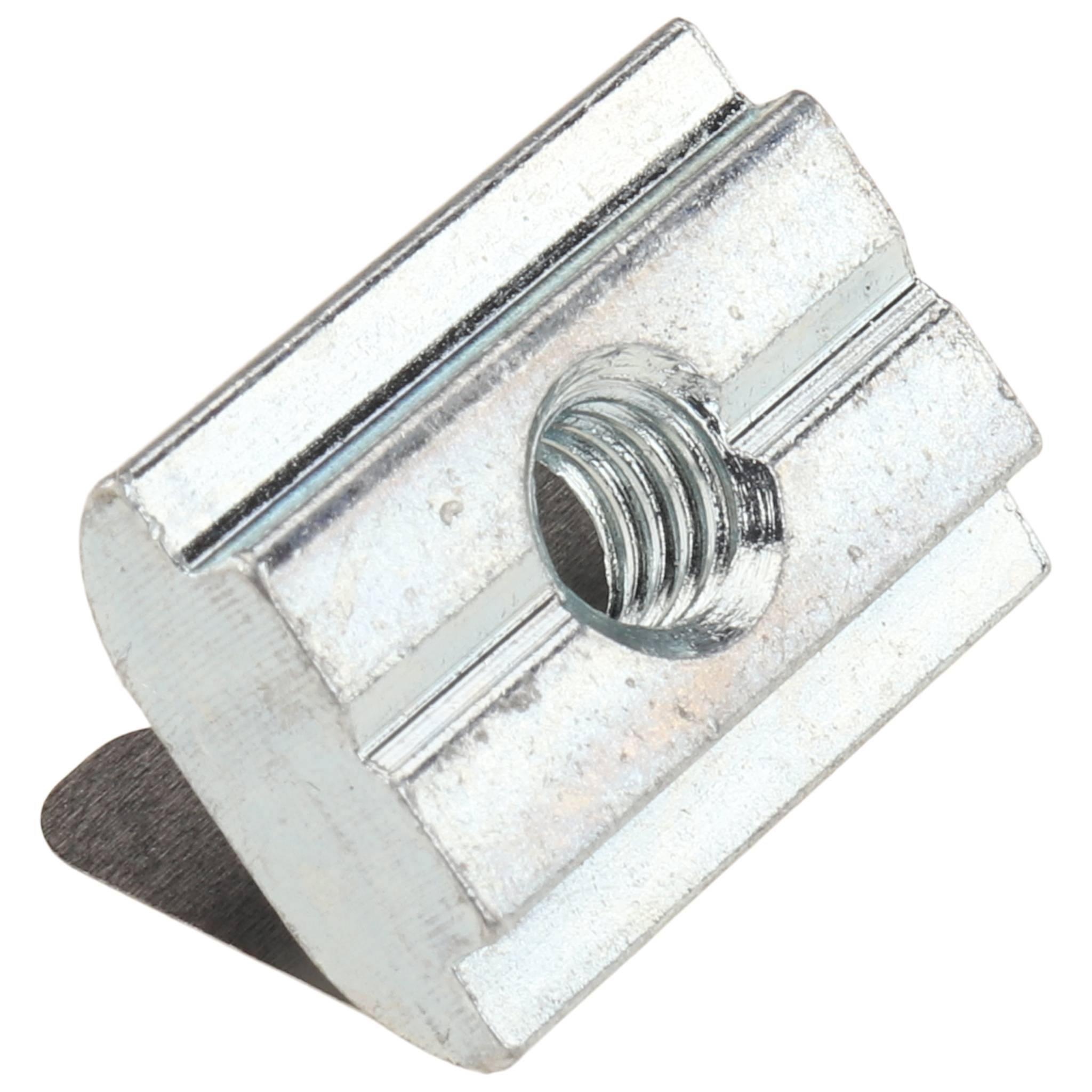 Nutenstein M6, 20x15x13,4, Stahl, verzinkt